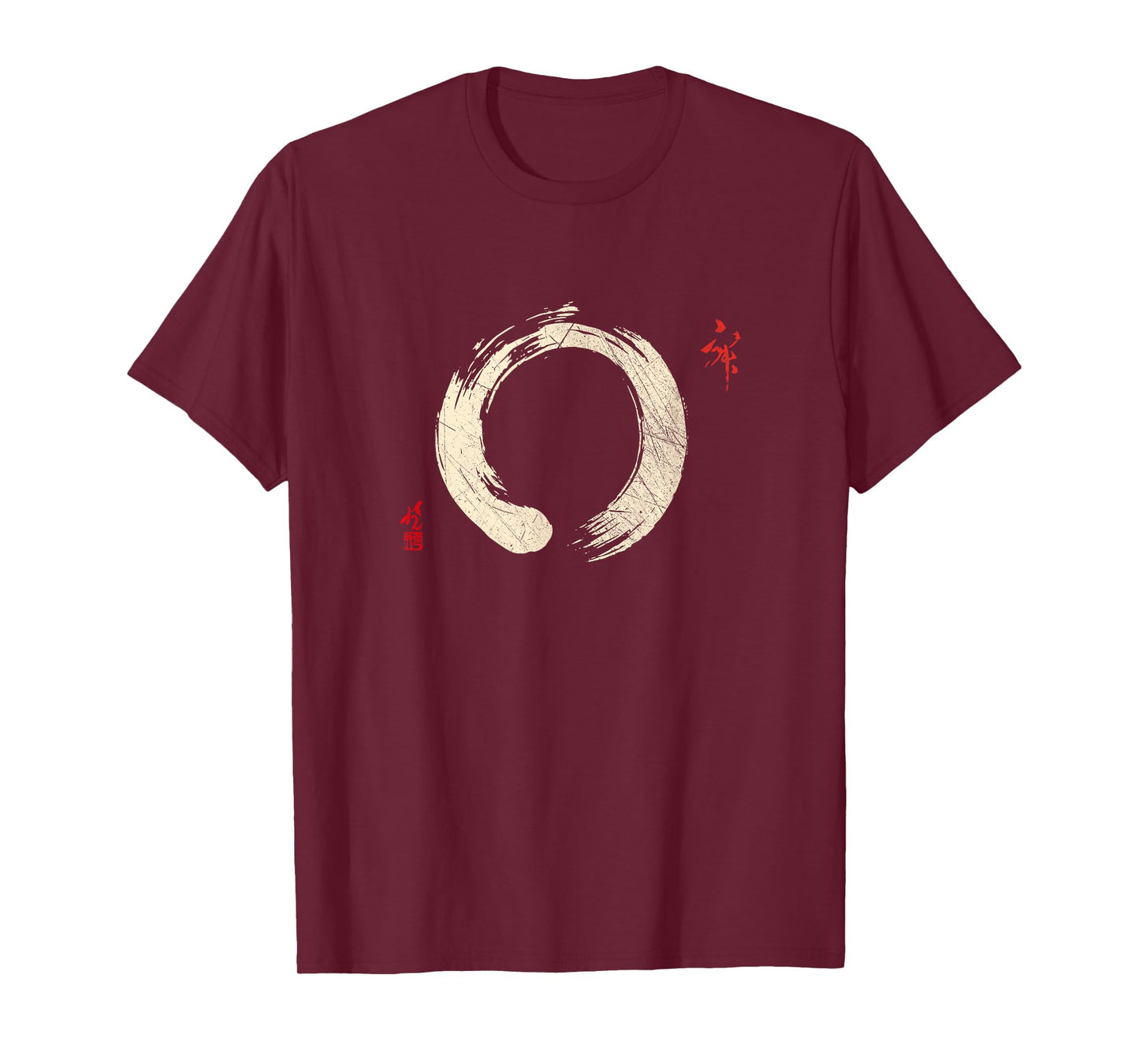 Buddhism Meditation Yoga Bonsai Zen Enso Circle Goa Karma Om T-Shirt