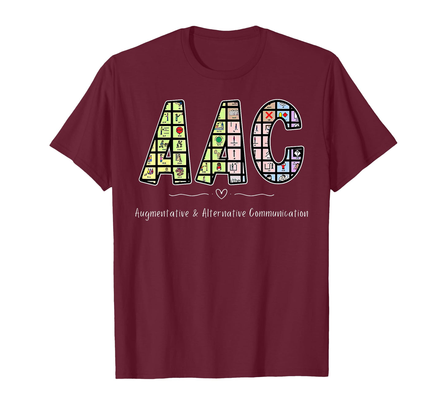 Retro AAC Augmentative & Alternative Communication SPED Team T-Shirt