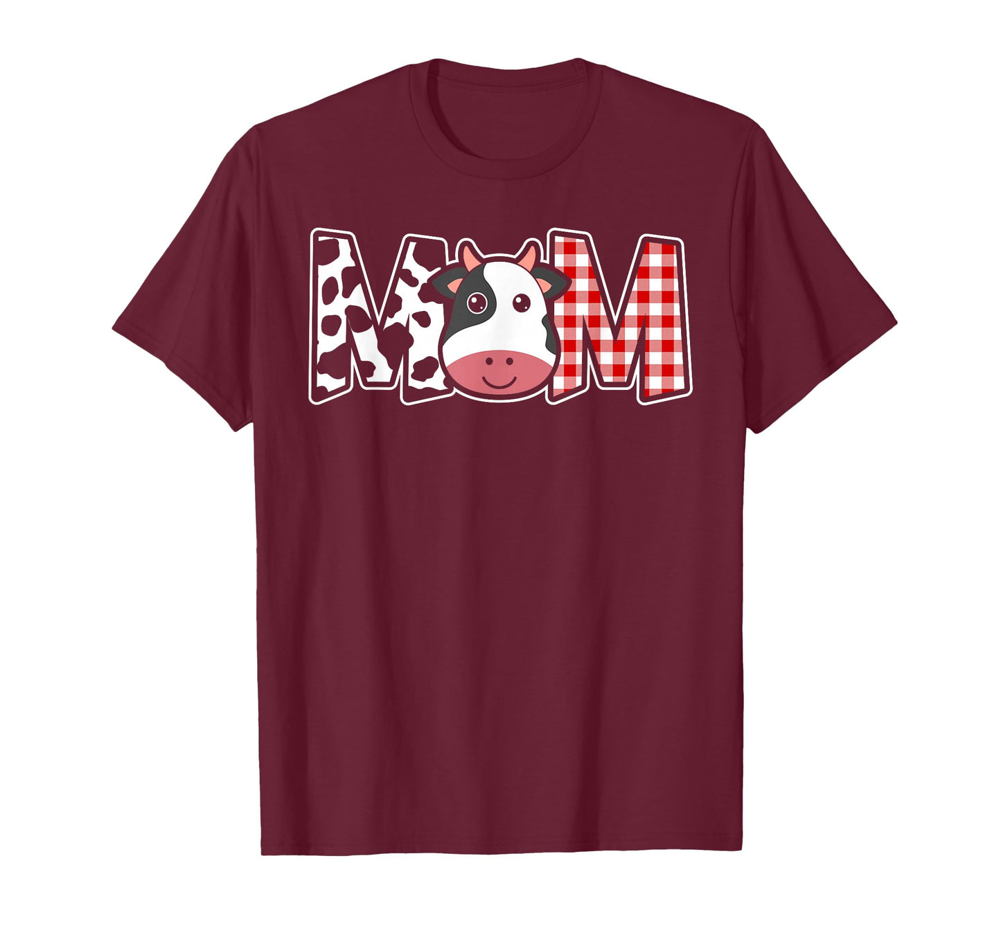 Cow Mom or Dad Birthday Farm Birthday Party T-Shirt