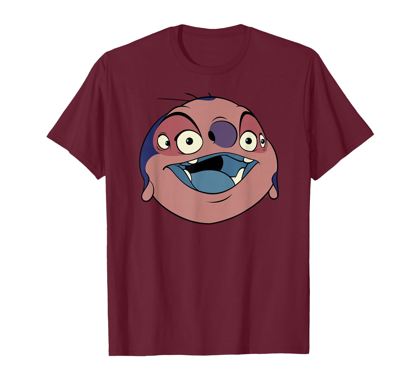 Disney Lilo & Stitch Jumba Jookiba Smiling Big Face Costume T-Shirt