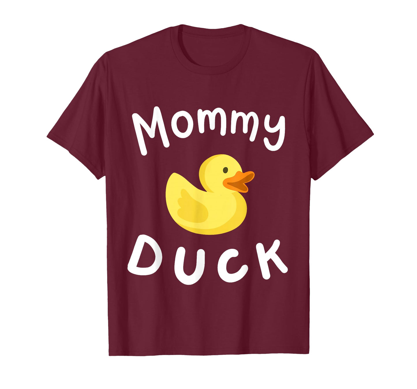 Mommy Duck Birthday Rubber Duck Lover Family Matching Women T-Shirt