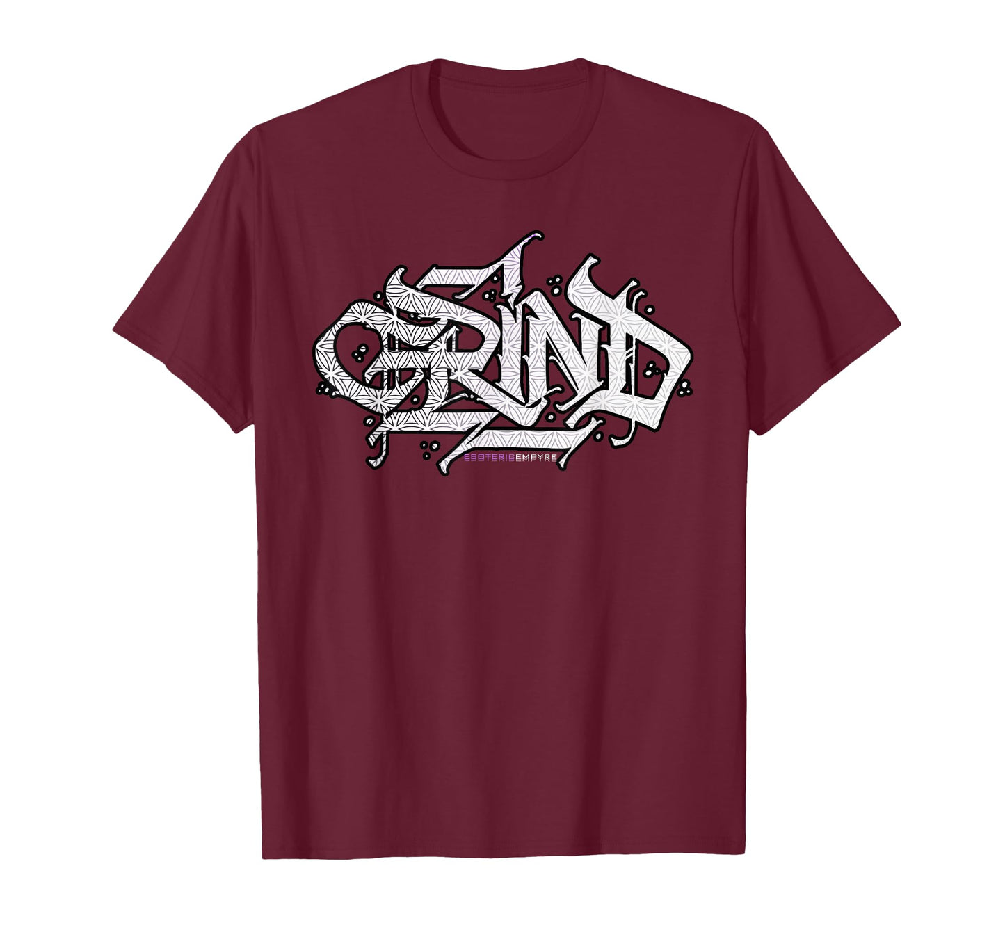 Hustle Grind Crush x Flower of Life T-Shirt