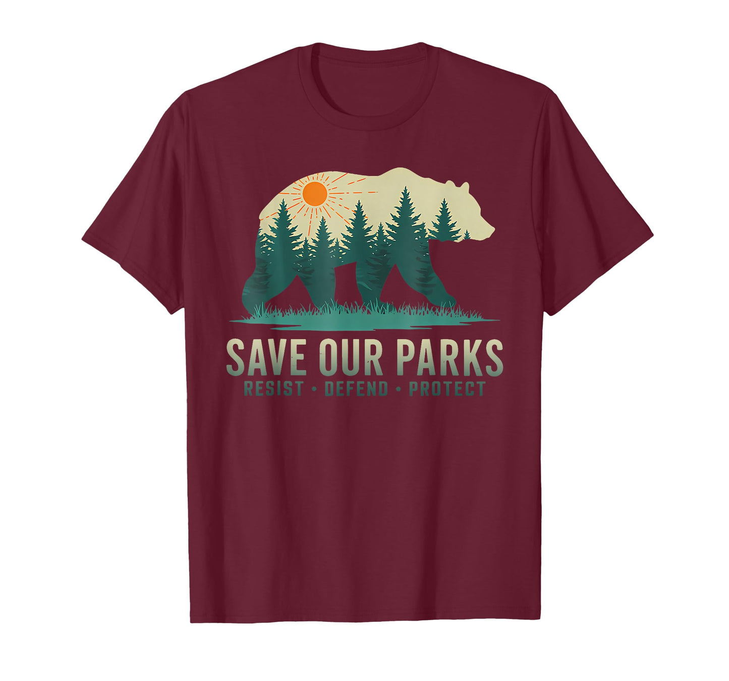 Save Our Parks Resist National Park Protect ALT US T-Shirt
