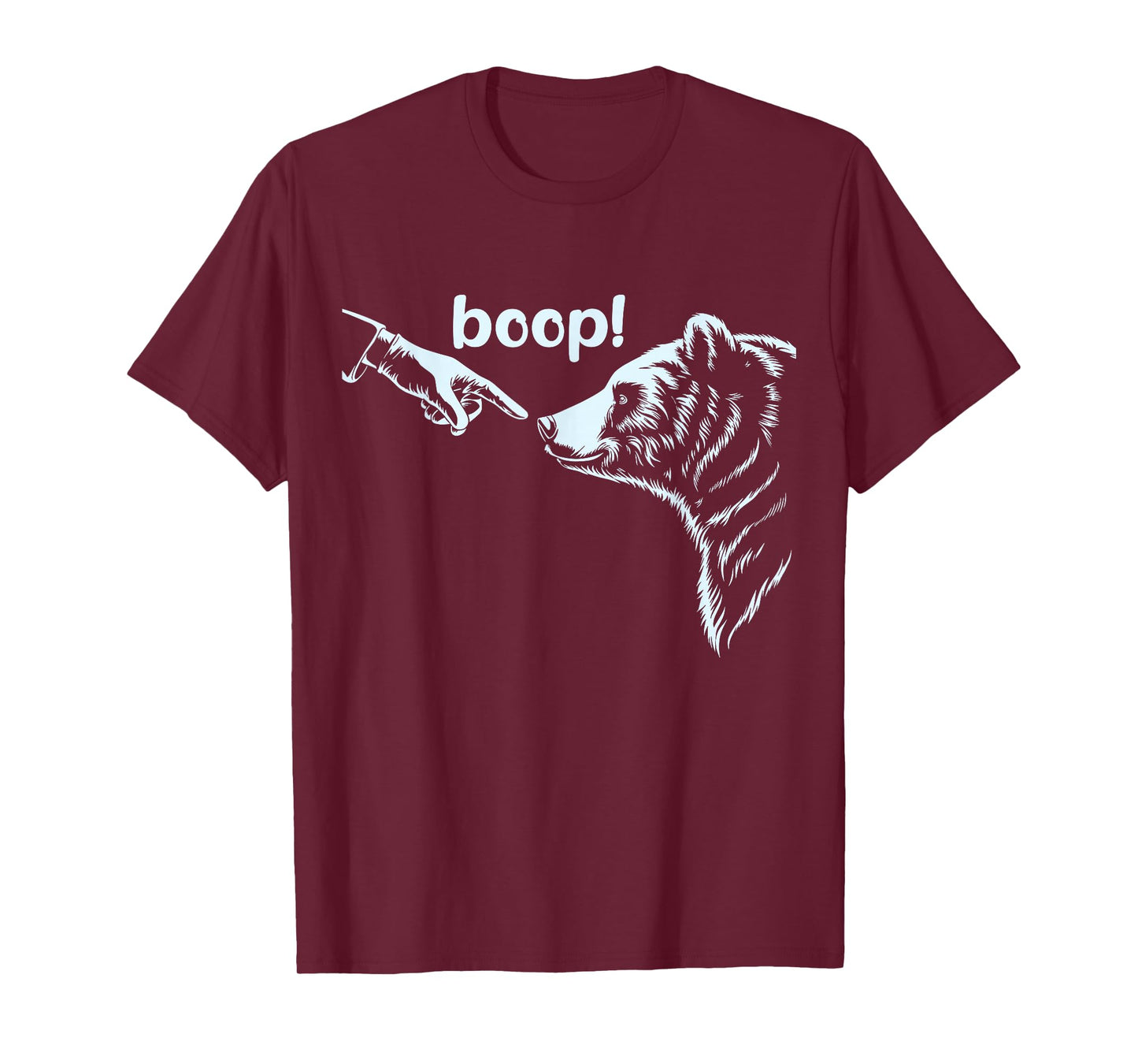 National Park Bear Boop Bear Nose Boop Bear T-Shirt
