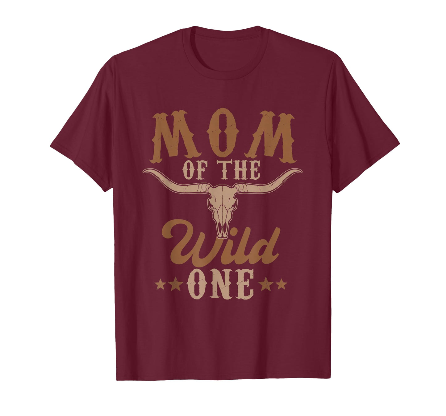Mom Of The Wild One Cowboy Western Rodeo Party Matching T-Shirt