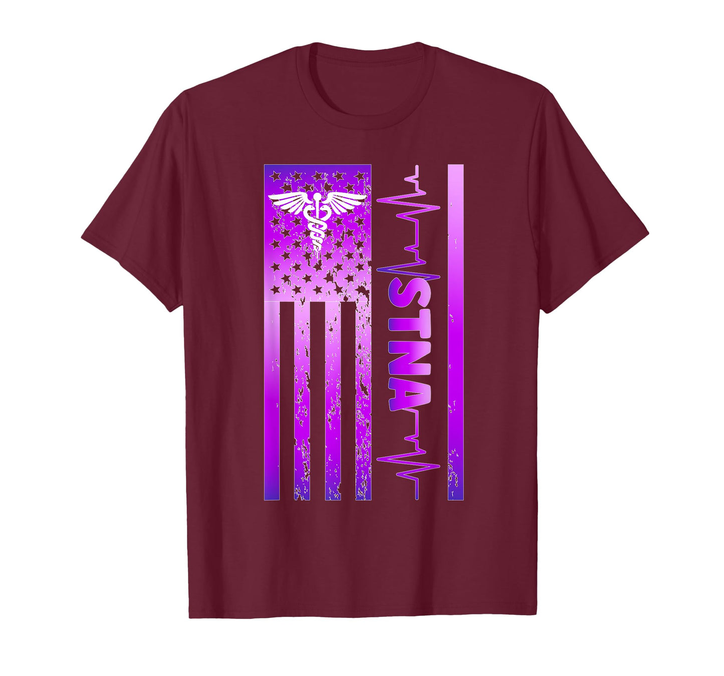 STNA US Flag State Tested Nursing Assistant T-Shirt