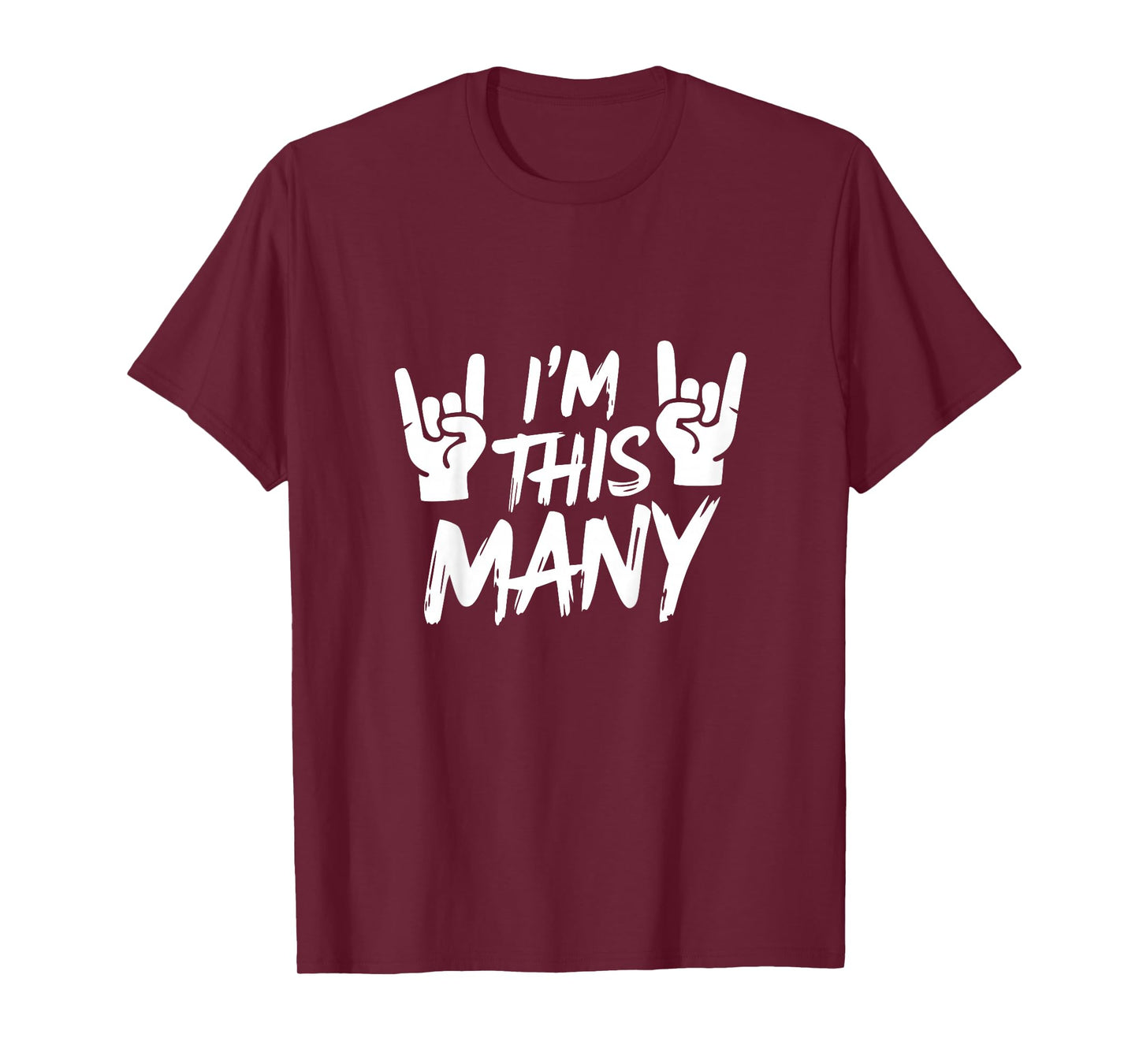 Kids 4th Birthday Boy Girl Four Age 4 Year Old Son Rock Party T-Shirt