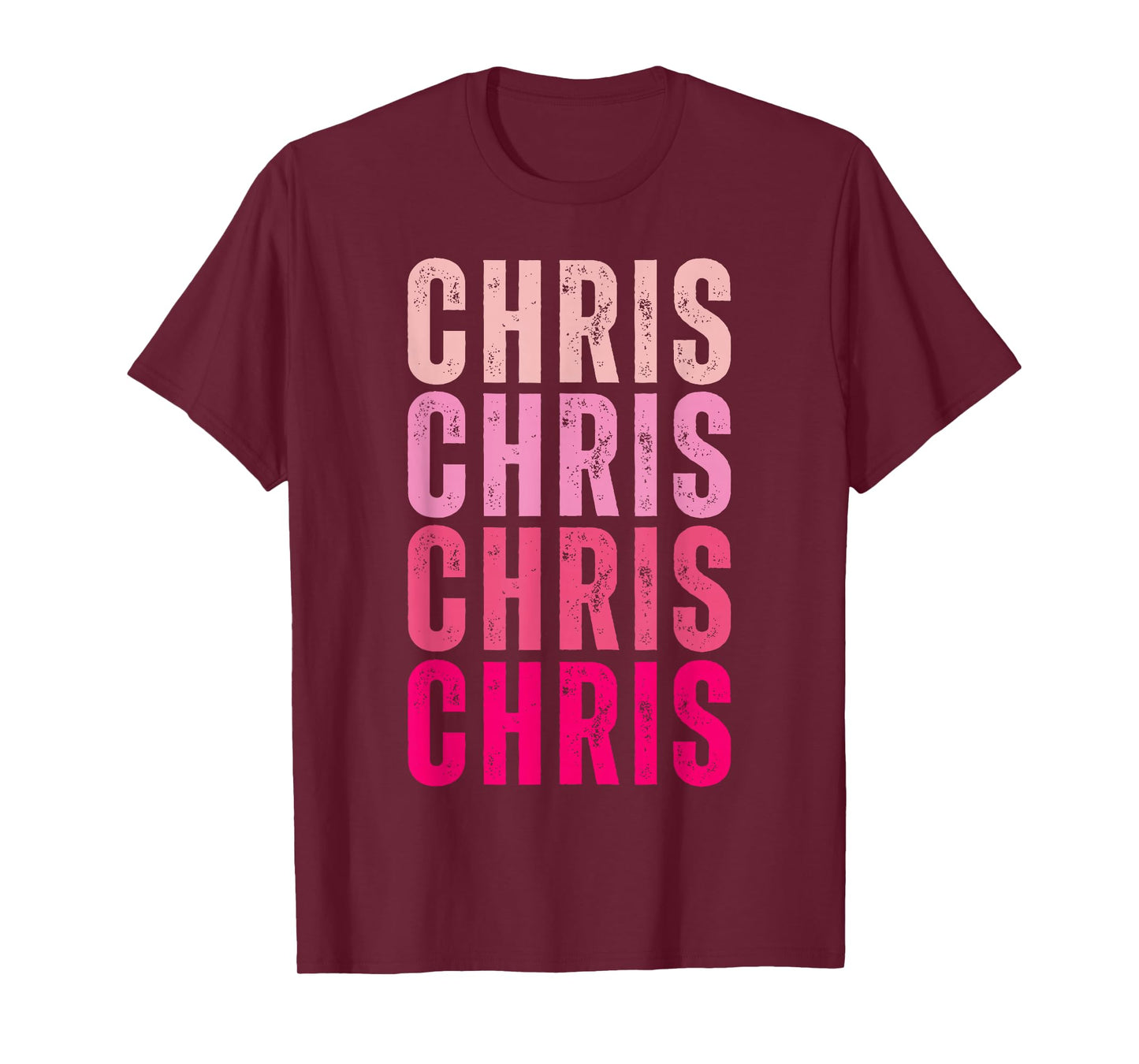 I Love Chris First Name Chris Vintage T-Shirt