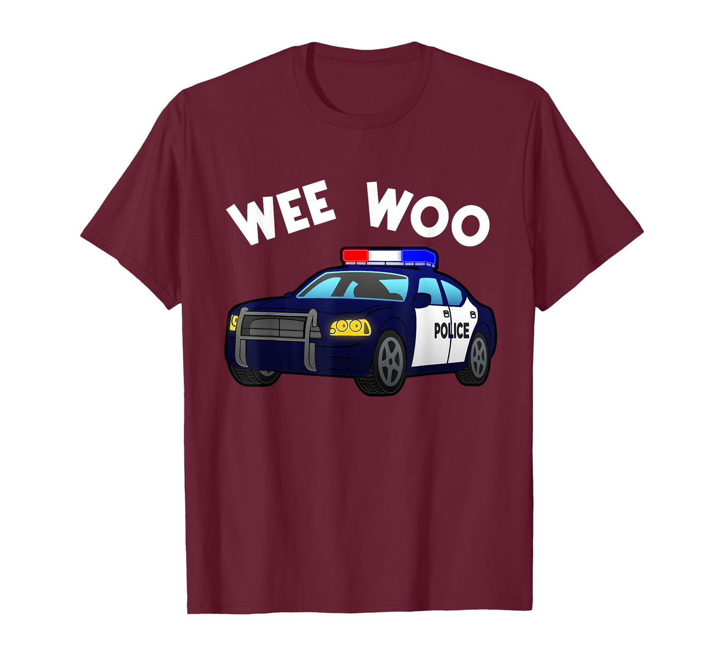 Funny Police Officer Art For Men Women Kids Boys Cop Police T-Shirt