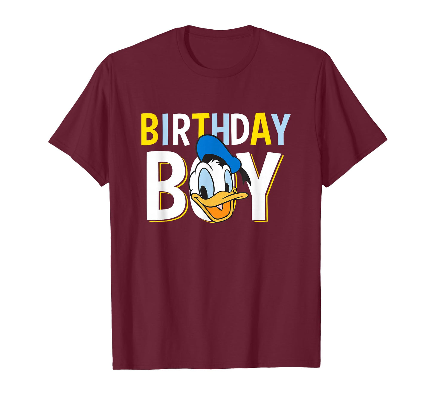 Disney Mickey And Friends Birthday Boy Vintage Donald Duck T-Shirt