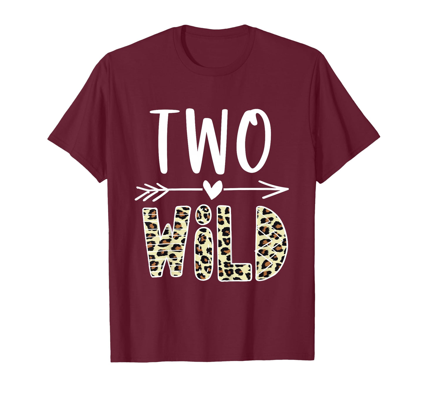 Two Wild 2 Year Old Girl Gifts 2nd Birthday Second BDay T-Shirt