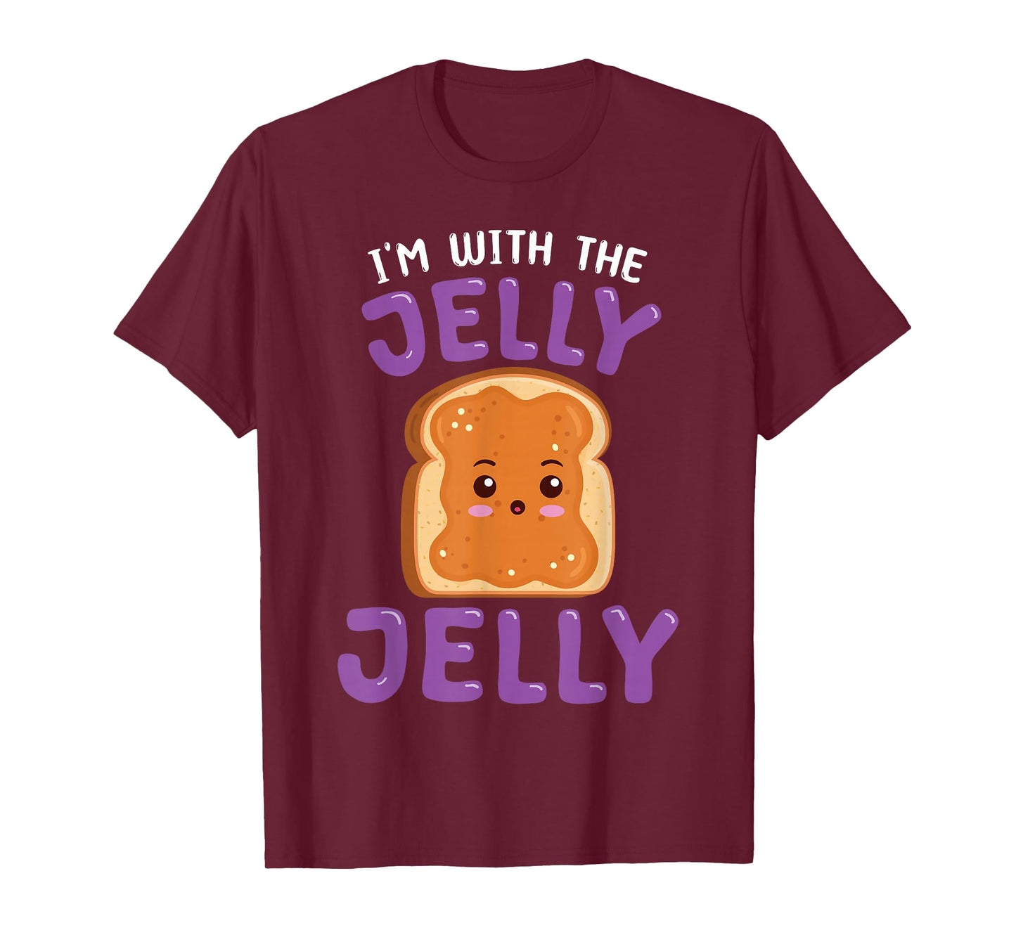 Peanut Butter-Jelly Funny Matching Couple Best Friend T-Shirt