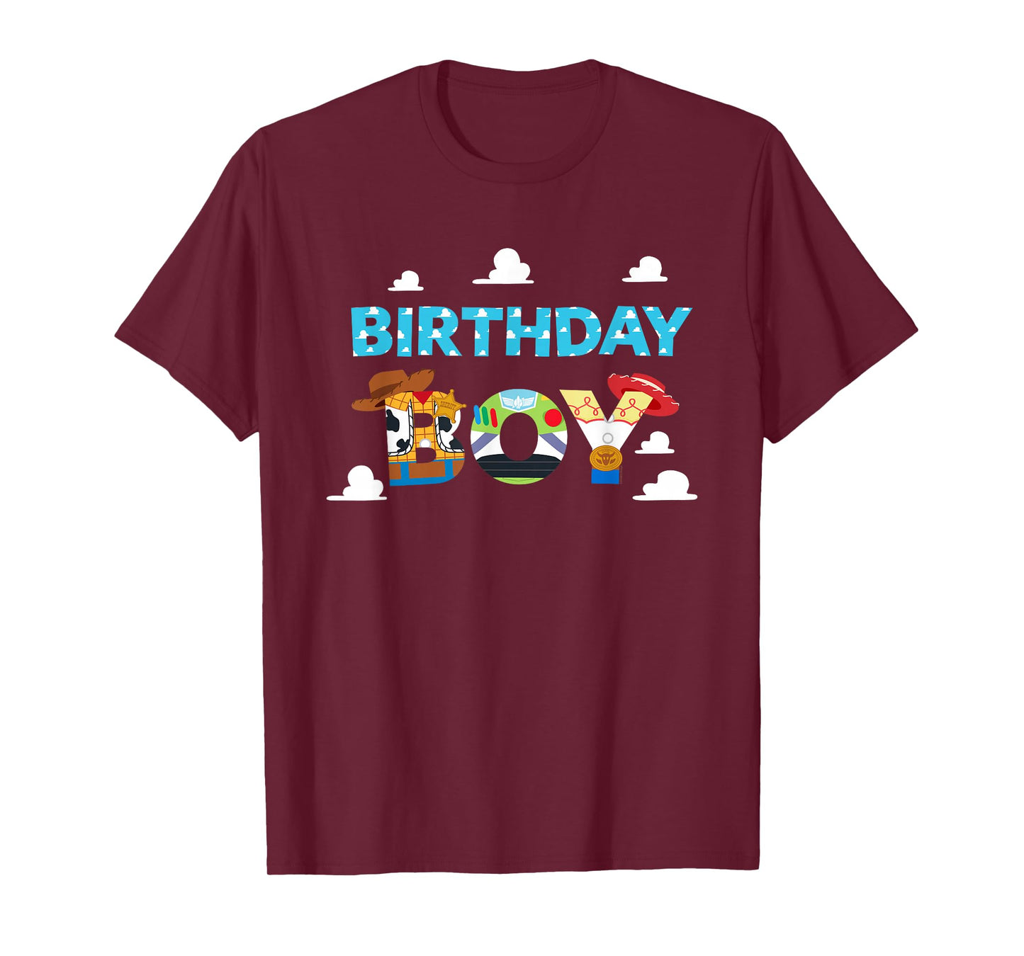Disney and Pixar’s Toy Story Clouds Birthday Boy T-Shirt