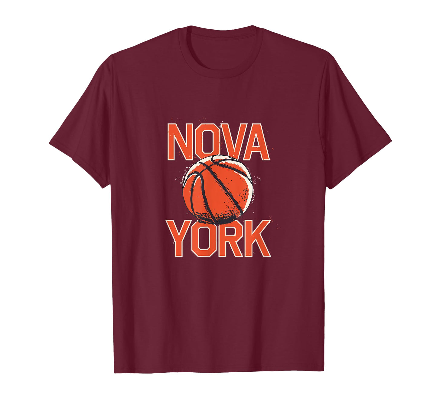 Nova York Basketball Tee - Funny Nova York Design T-Shirt