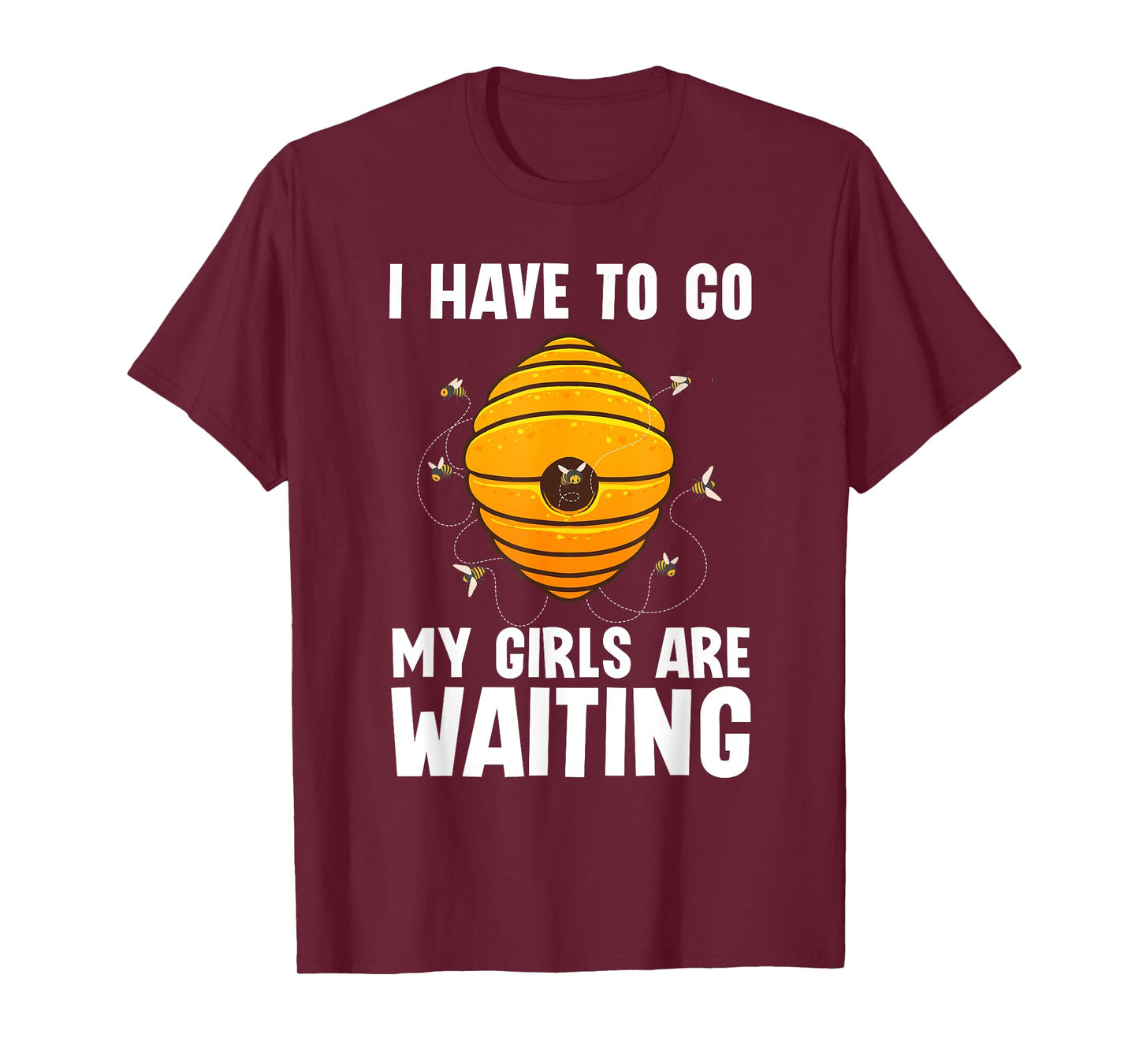 Funny Beekeeper Art For Women Girls Bee Beekeeping Beekeeper T-Shirt