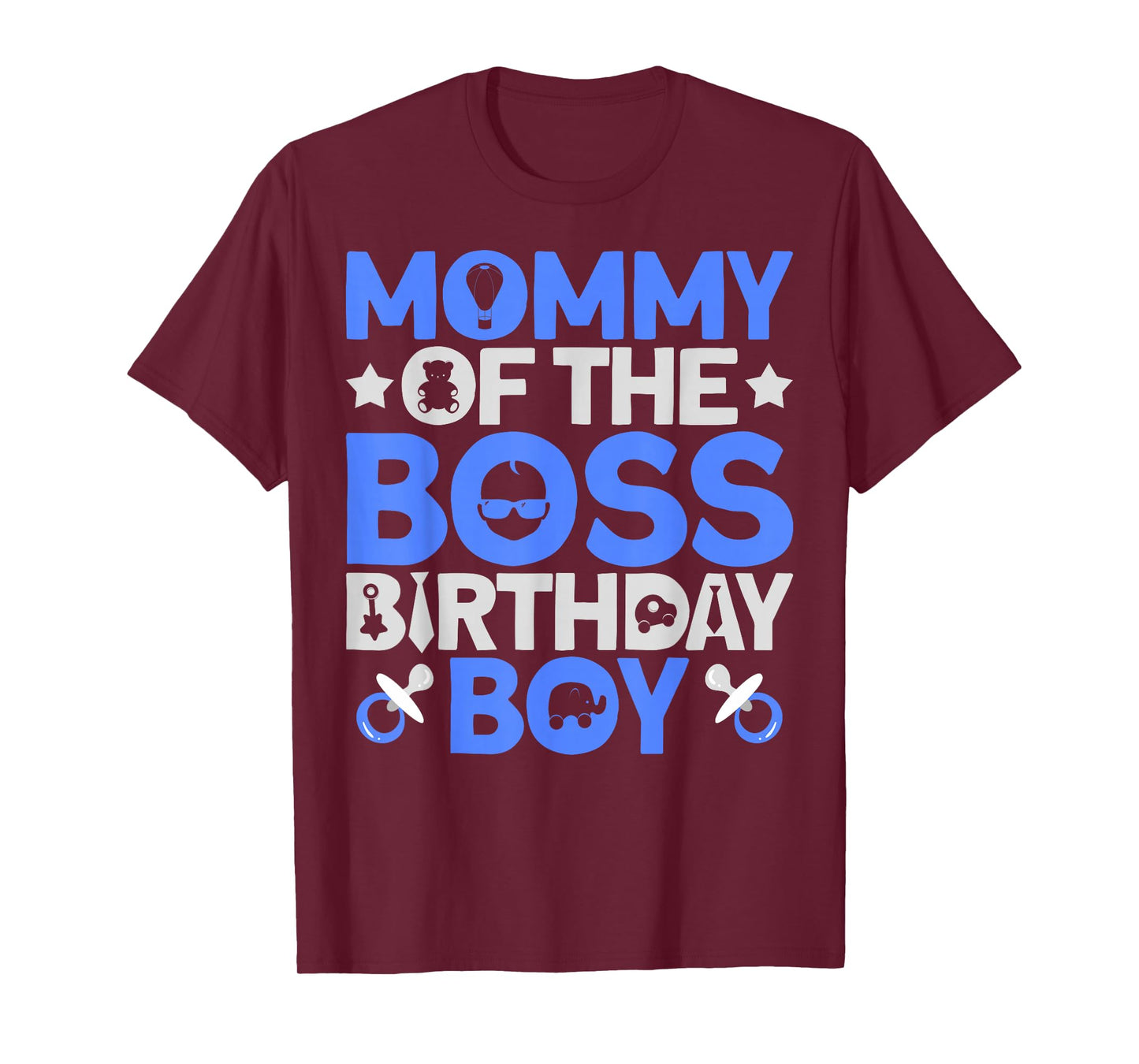 Mommy Of The Boss Birthday Party Outfit Like A Boss Mommy T-Shirt