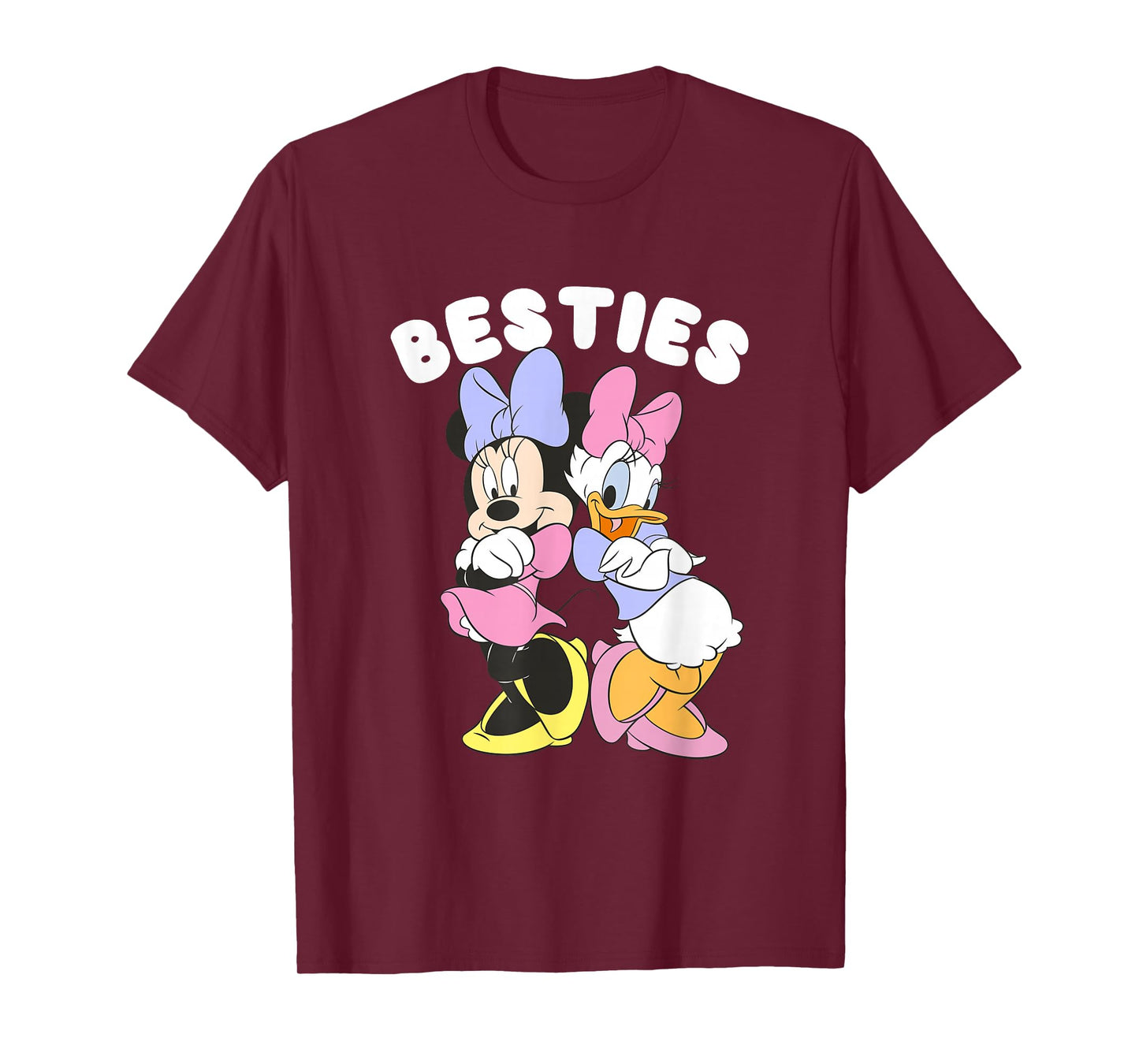 Disney Mickey and Friends Minnie and Daisy Besties Vibes T-Shirt