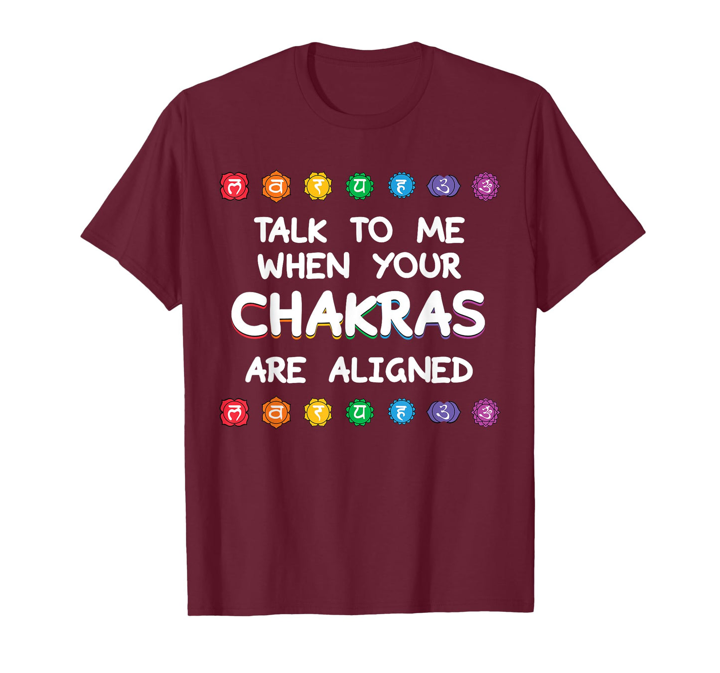 Funny Chakra Shirt Yoga Lover Meditation Sport Pose Gift T-Shirt