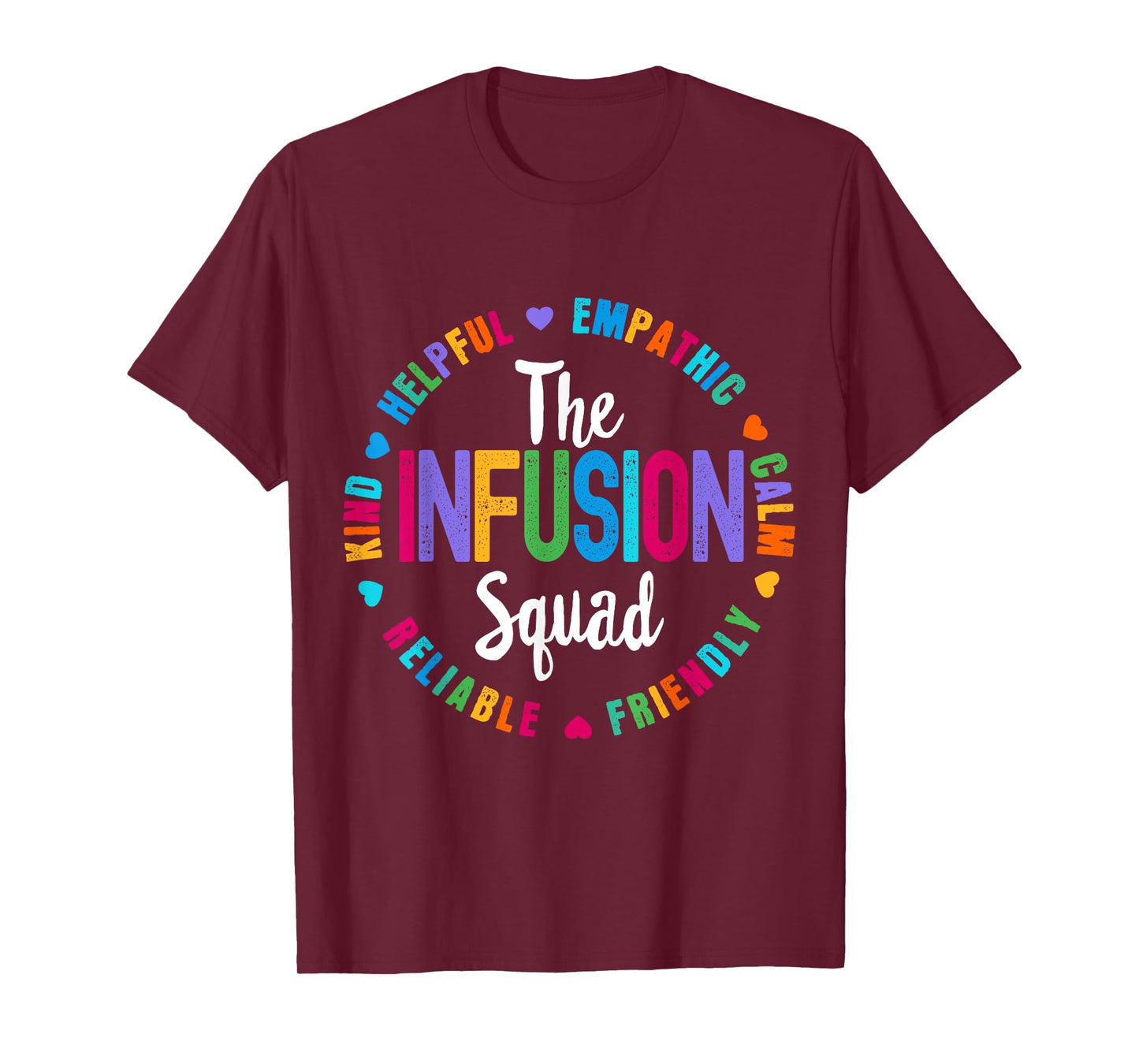 Chemo The Infusion Squad Oncology Nurse Nursing School T-Shirt