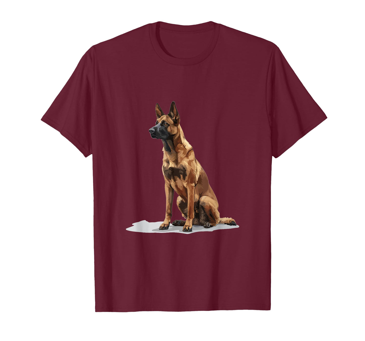 Belgian Malinois Dog Breed Graphic T-Shirt for Men Women Kids