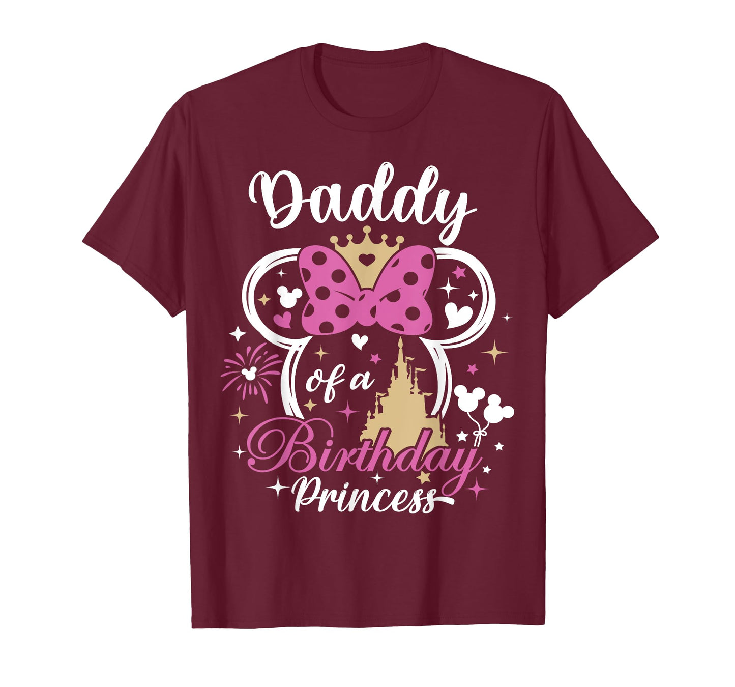 Matching Family Daddy Of The Birthday Princess T-Shirt