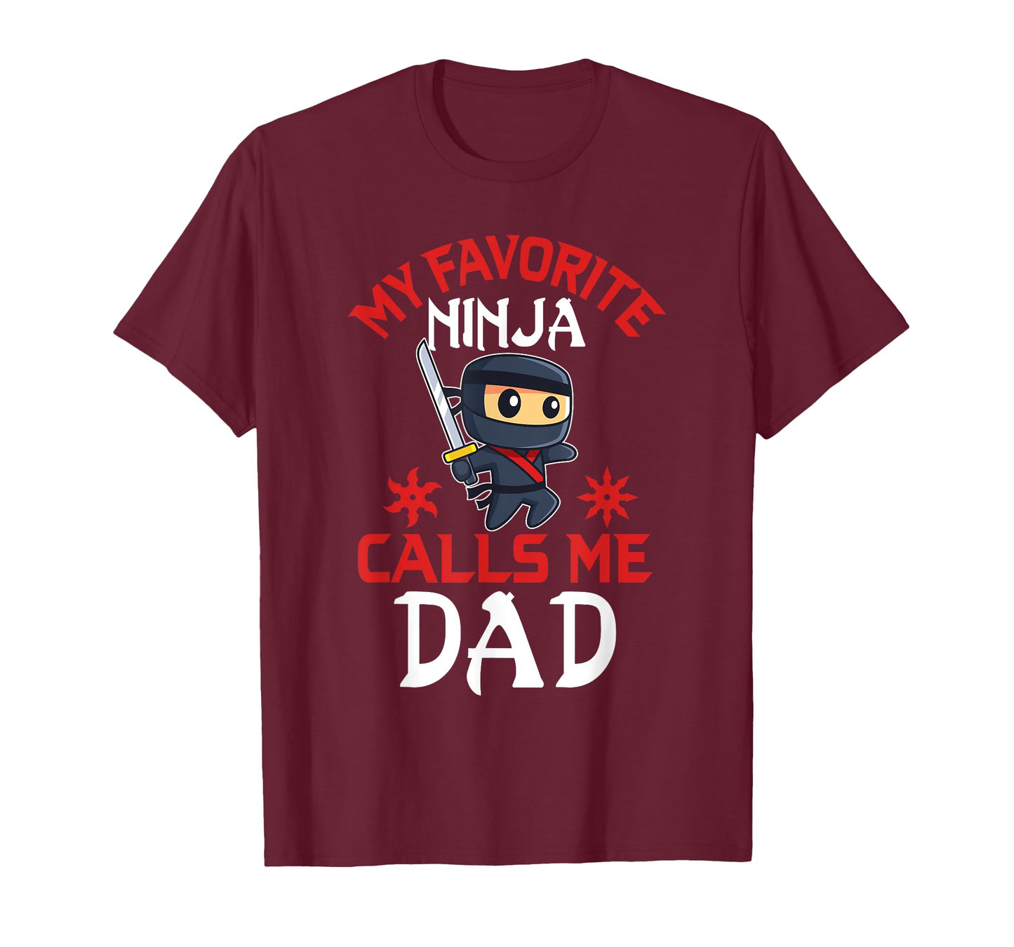 Ninja Dad Matching Family Birthday Party Ninja Dad T-Shirt