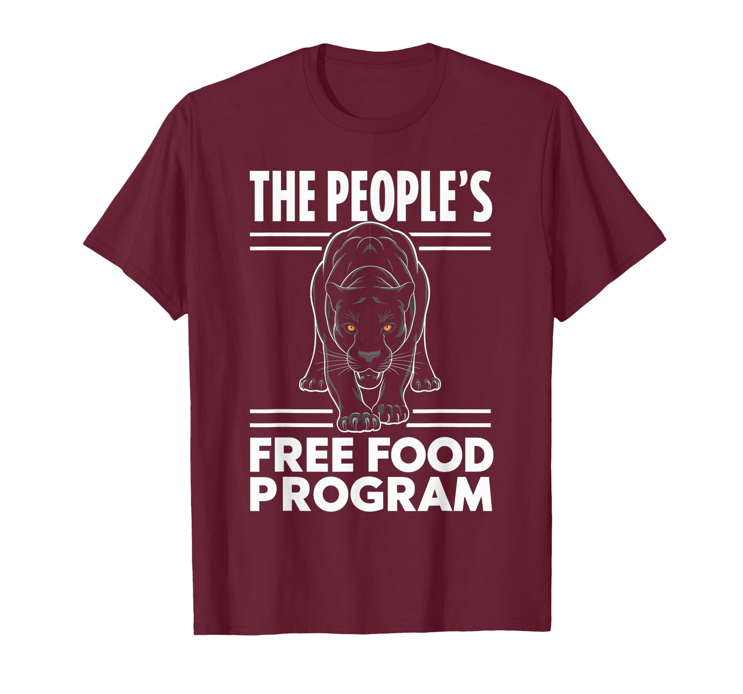 Powerful Panther The People's Free Food Program T-Shirt