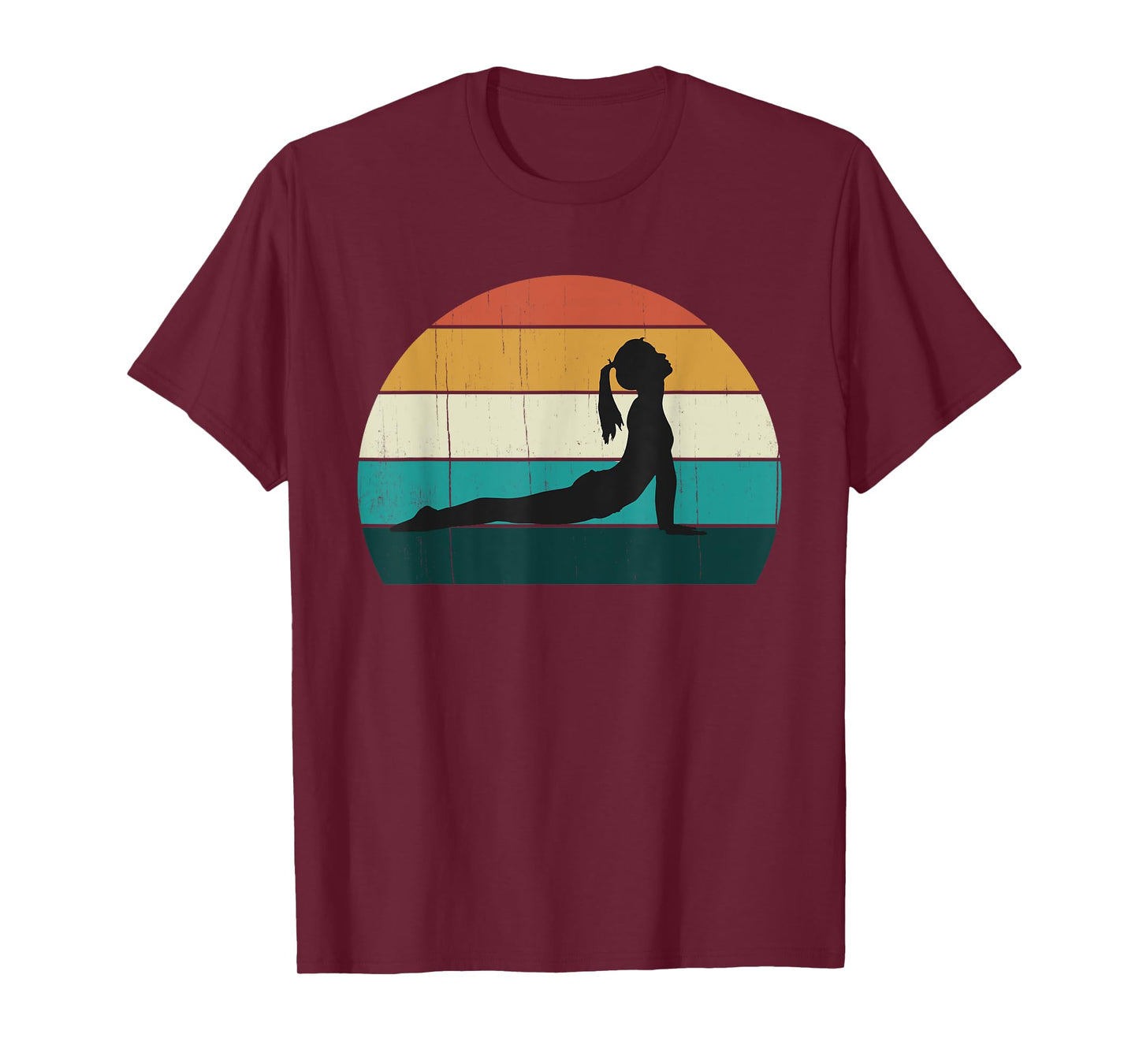 Retro Yoga Pose: Vintage Mind Meditation / Body Workout Gift T-Shirt