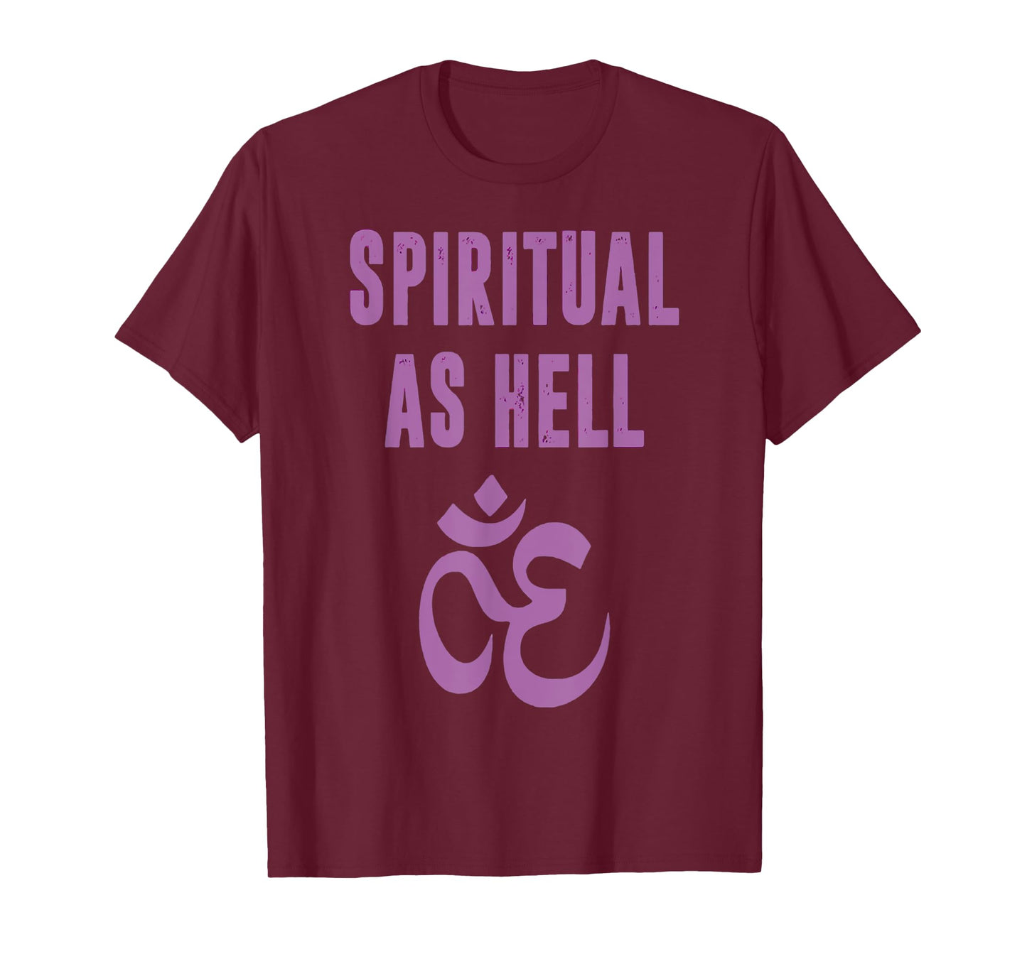 Spiritual As Hell Shirt Funny Religious Tee T-Shirt