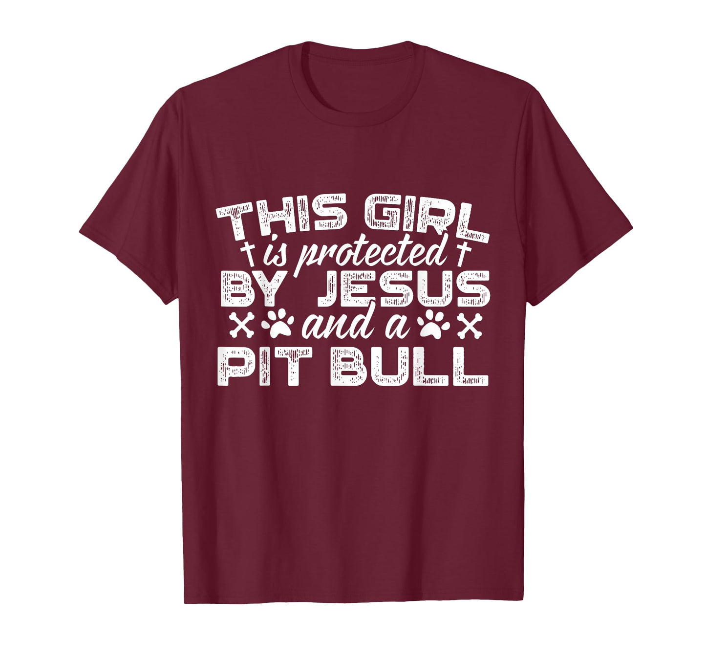 Pit Bull T-Shirt for Women | Christian Tee Gift Idea T-Shirt