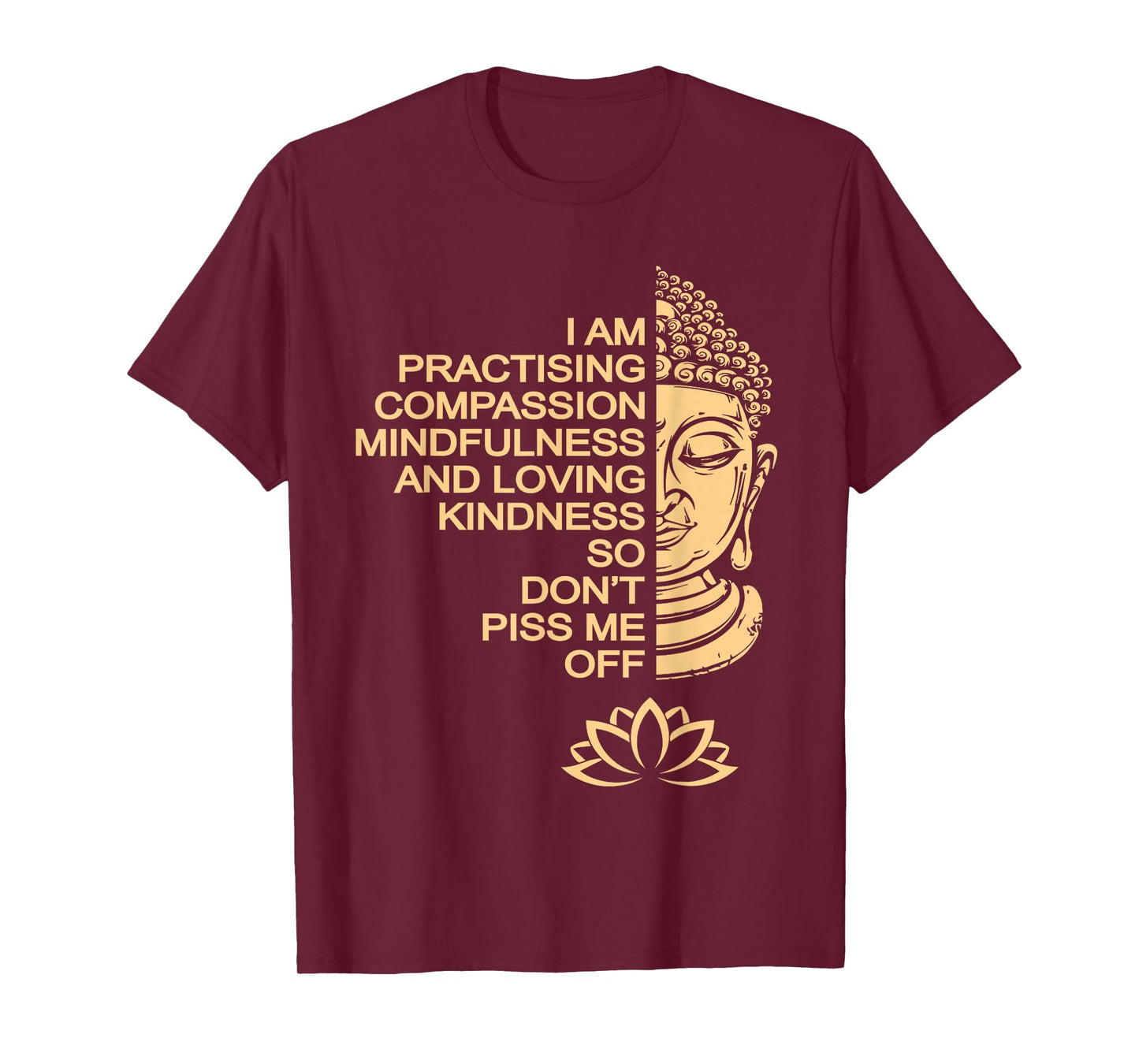 Meditation Buddha T Shirt gift idea for men and women T-Shirt