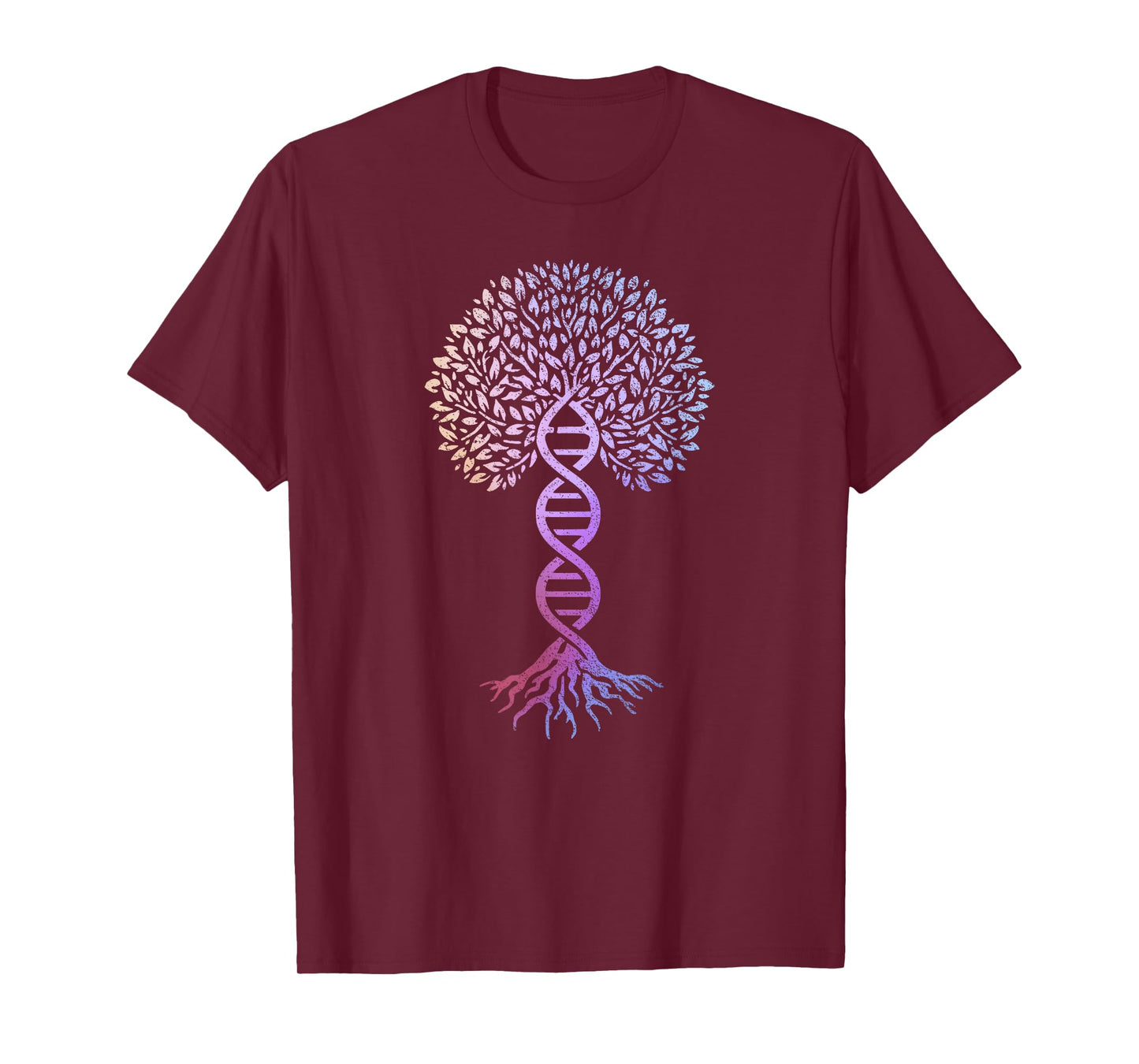 Tree Of Life DNA Science Genetics Earth Day Genealogy T-Shirt
