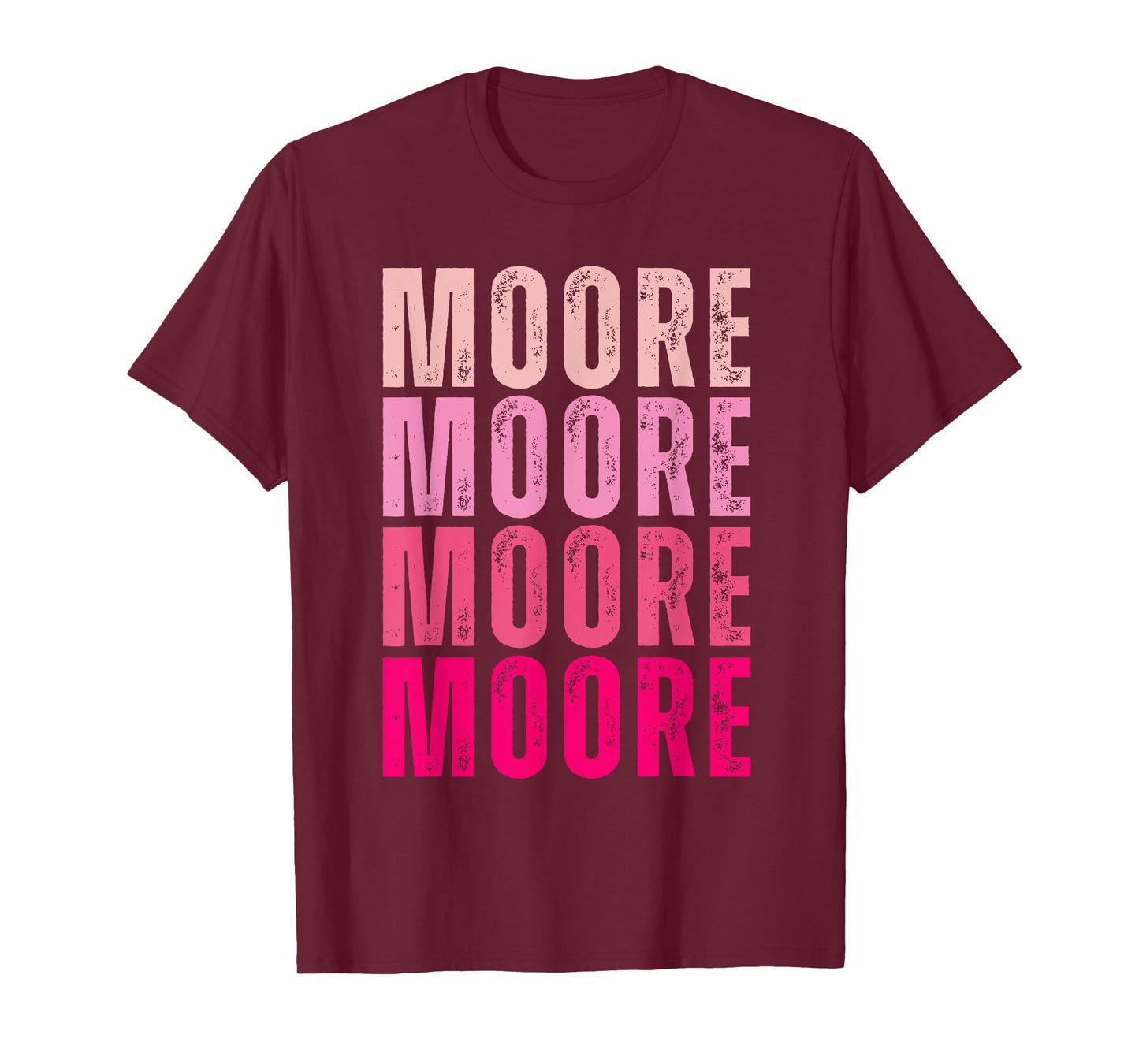 Moore Personalized Name I Love Moore Vintage T-Shirt