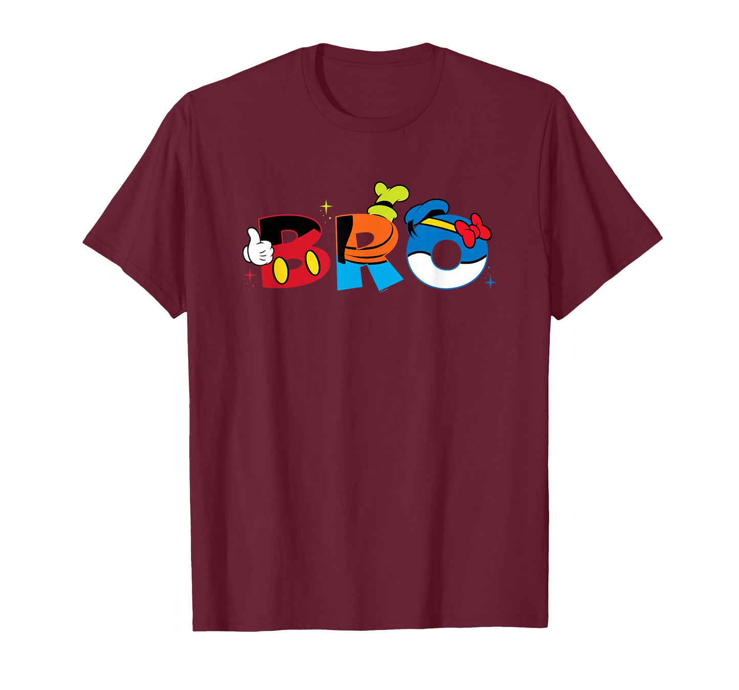 Disney Mickey Mouse and Friends Bro Family Trip Matching T-Shirt