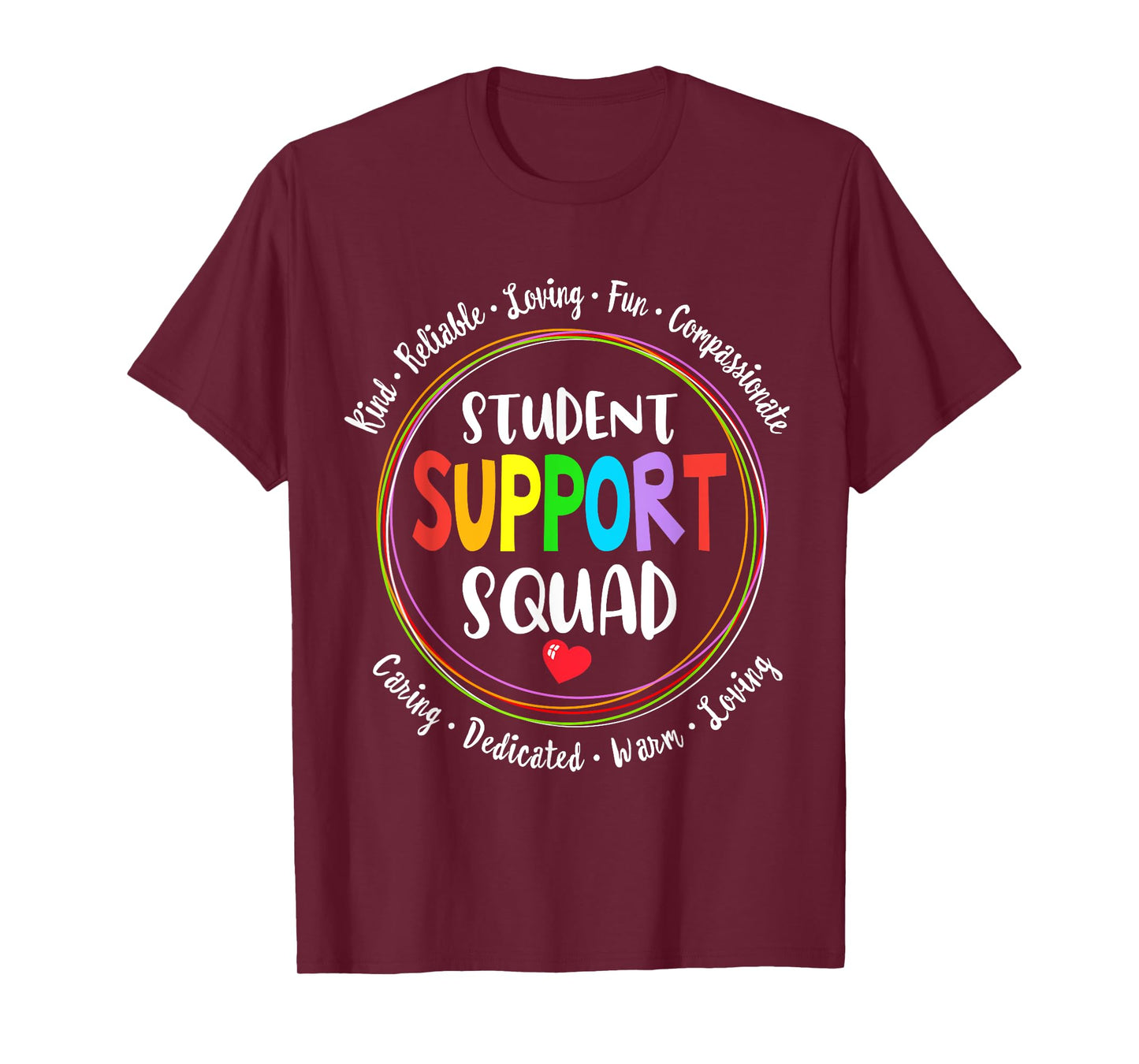 Student Support Squad School Counselor Student Services T-Shirt