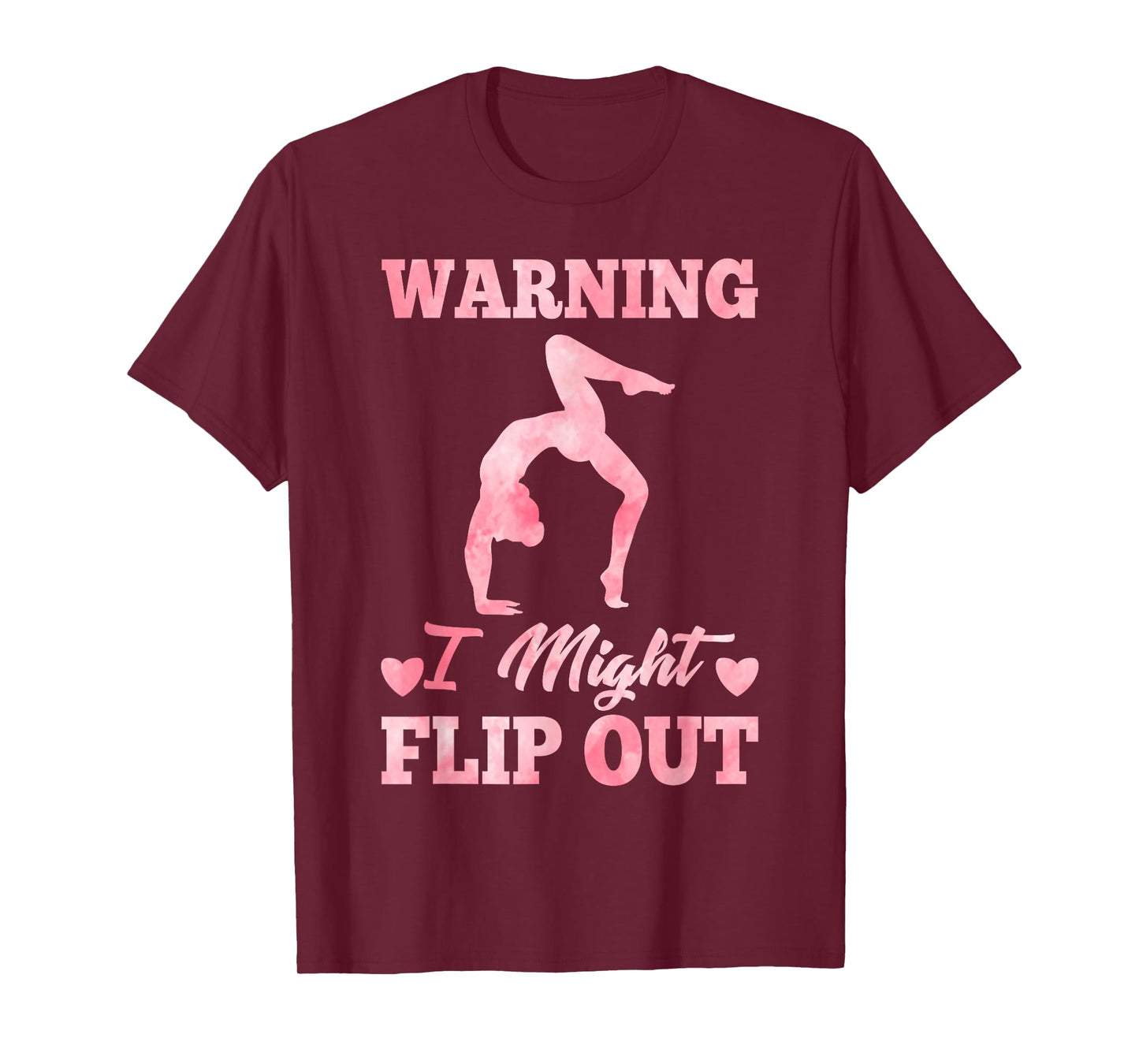 Cute Gymnastics Art for Girls Kids Women Tumbling Gymnast T-Shirt