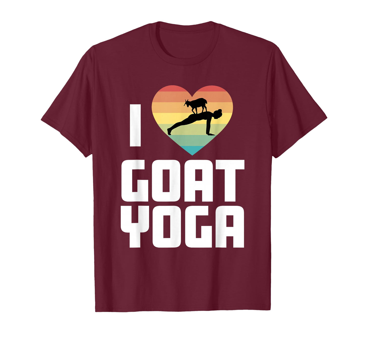 Goat Yoga Funny Meditation Zen Namaste I love Goat Yoga T-Shirt