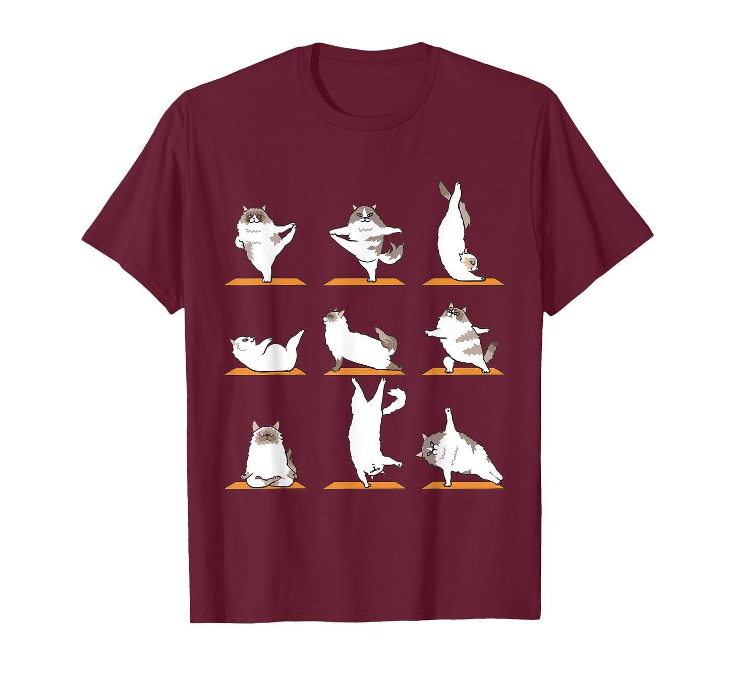 Ragdoll Cat Yoga T-Shirt