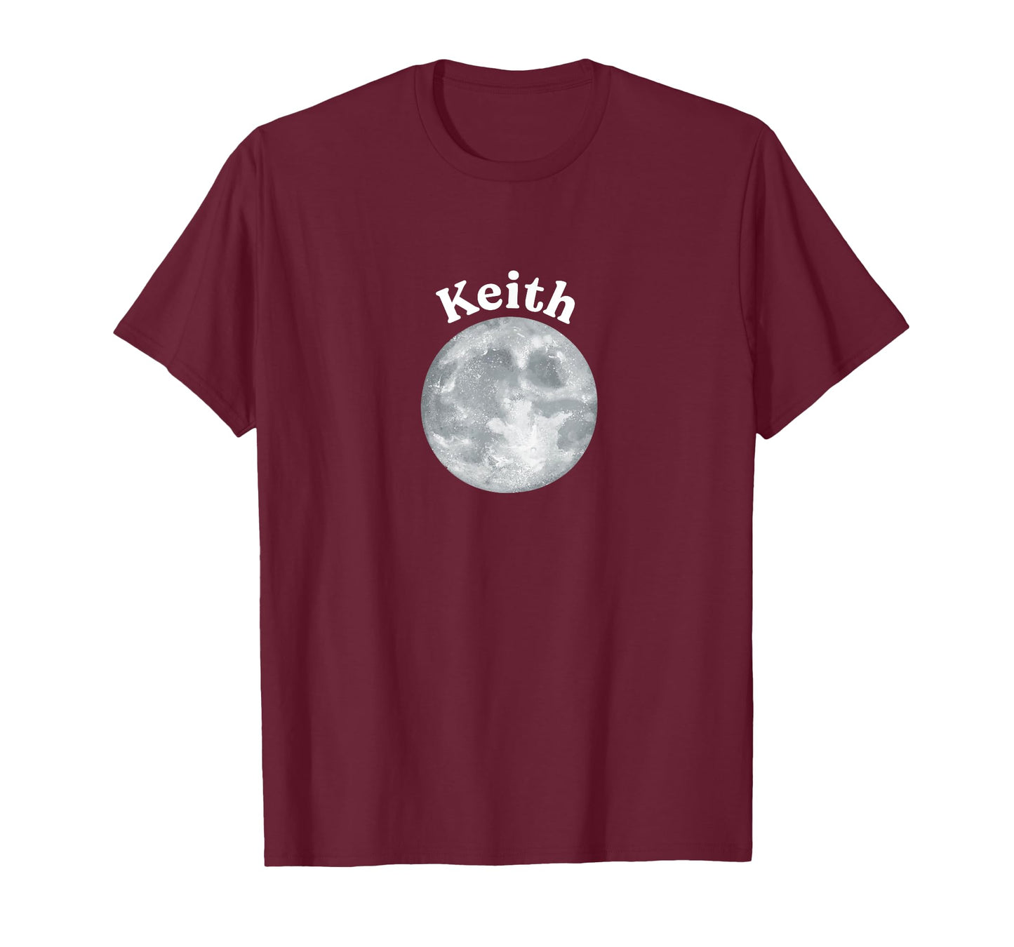 Keith (with a picture of a moon) T-Shirt