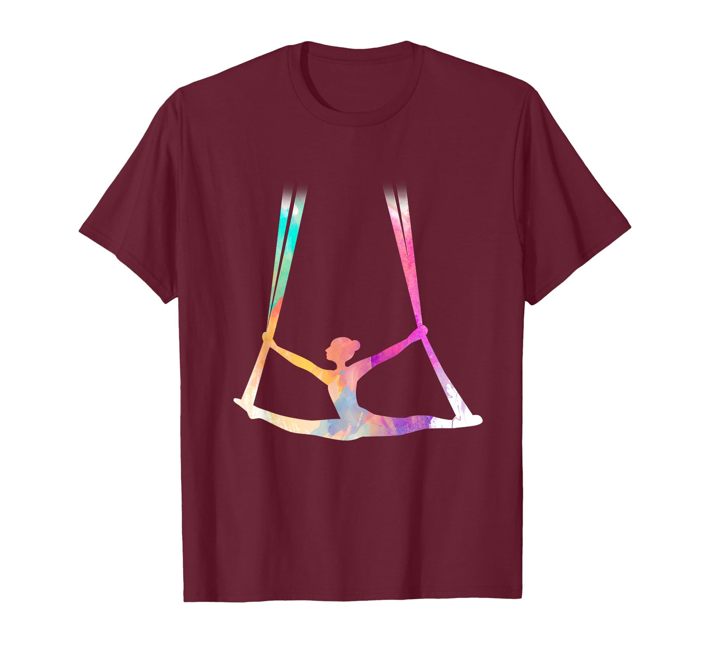 Aerial Silks Circus Yoga T-Shirt