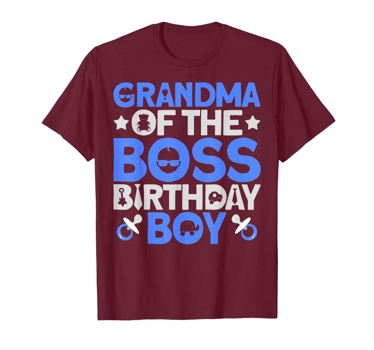Grandma Of The Boss Birthday Party Outfit Like A Boss T-Shirt