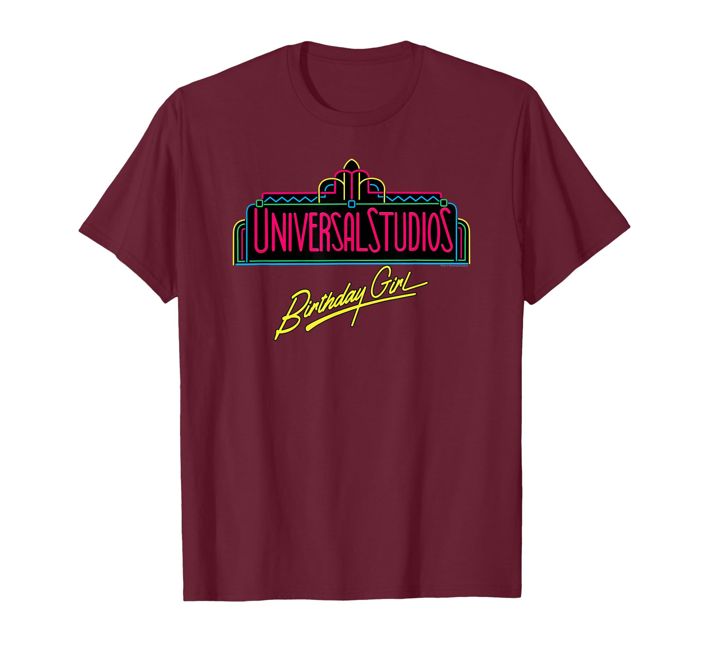 Universal Studios Marquee Birthday Girl T-Shirt