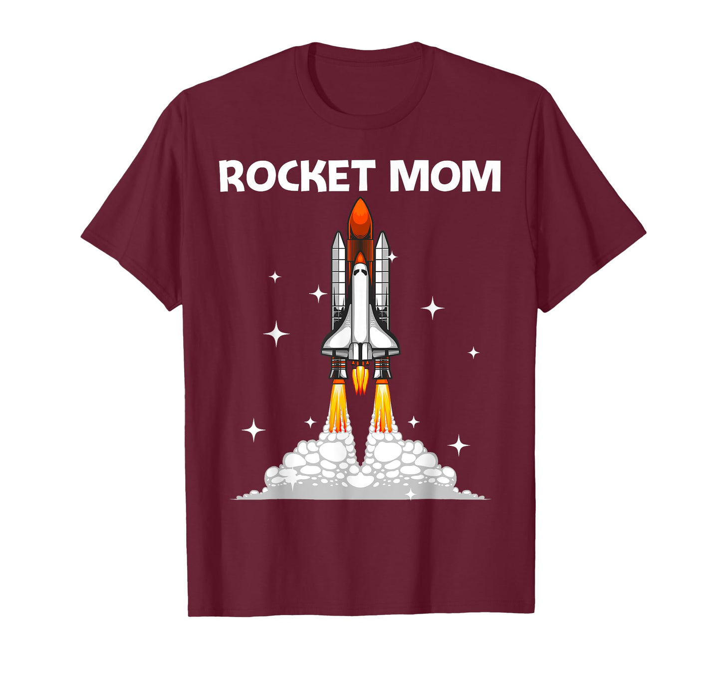 Cool Rocket Design For Mom Mother Space Rocket Ship Vehicle T-Shirt