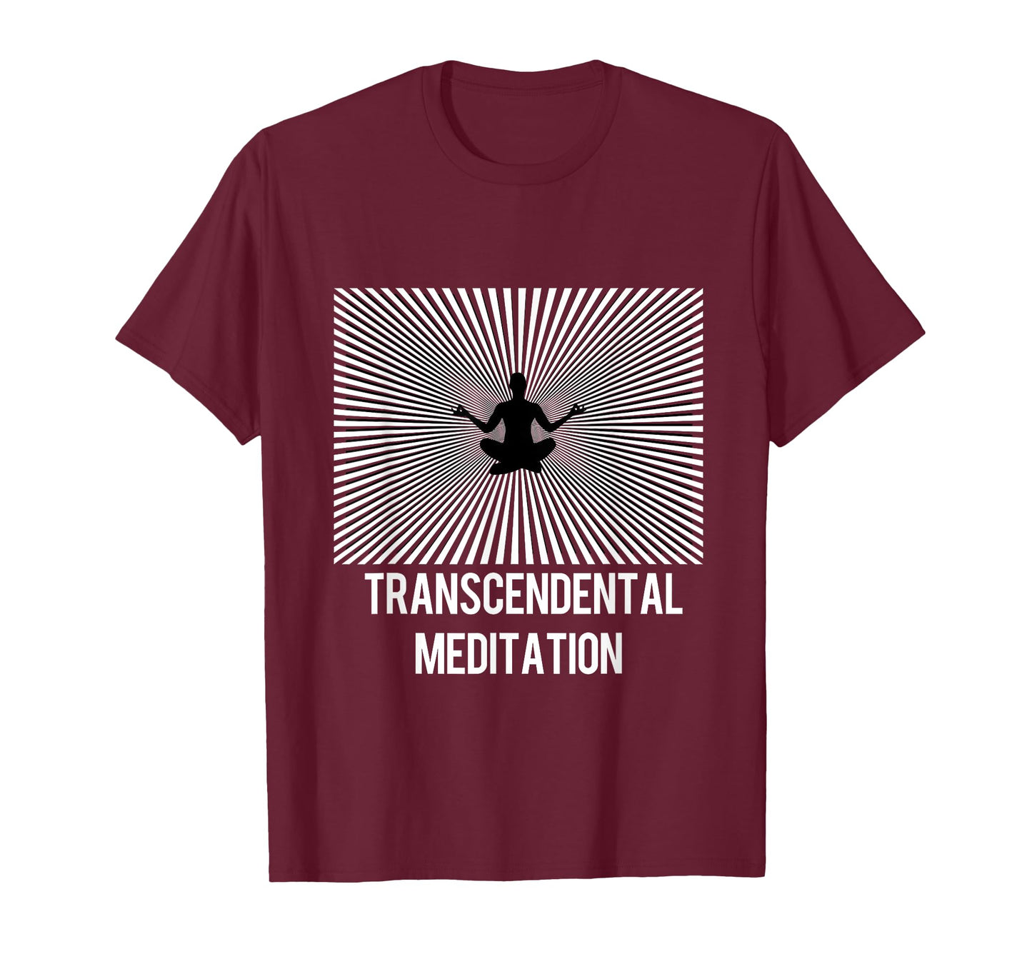 Transcendental Meditation - TM Yoga Mantra Energy Rays T-Shirt
