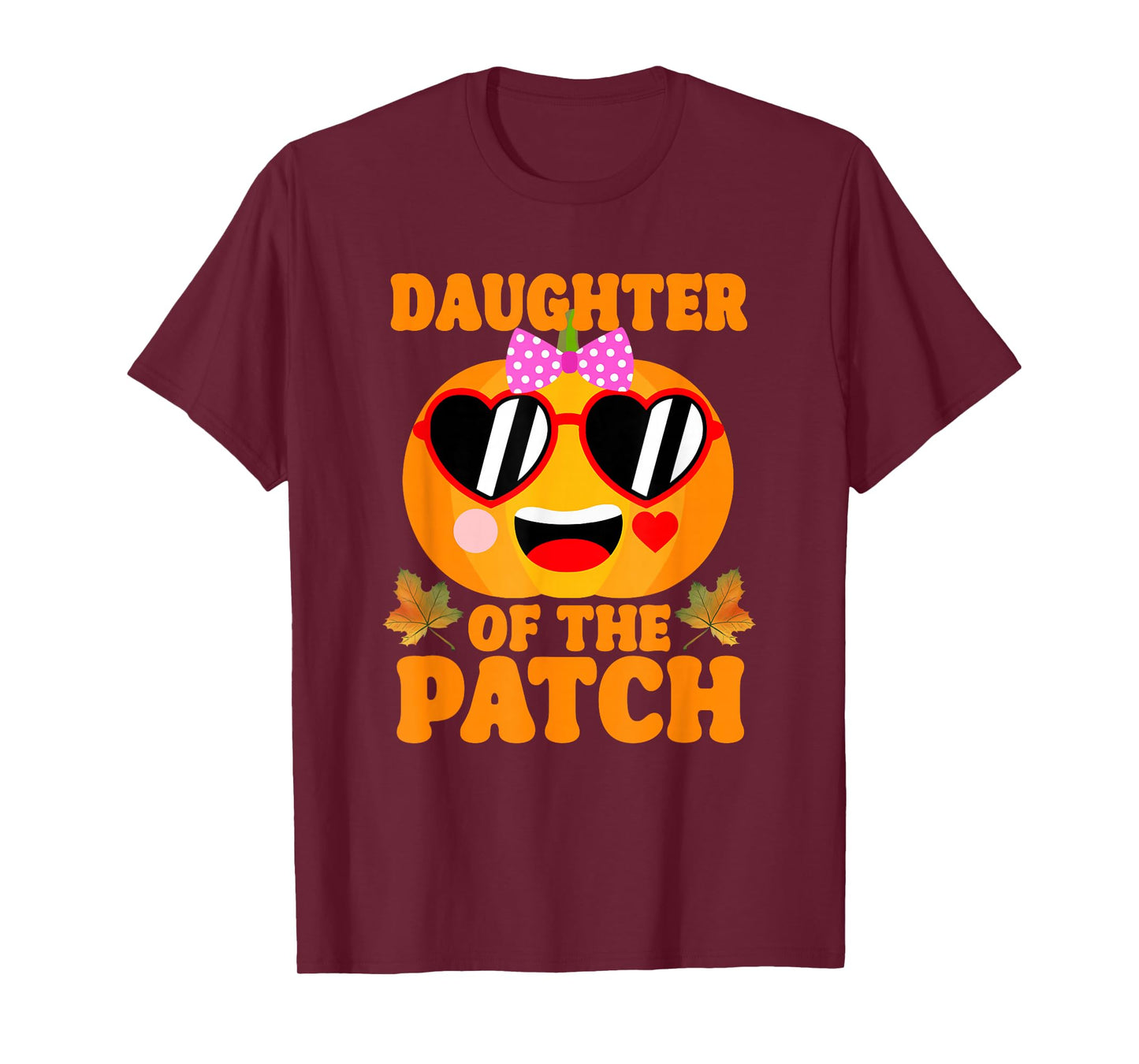 Daughter Of The Patch Pumpkin Halloween Family Matching T-Shirt