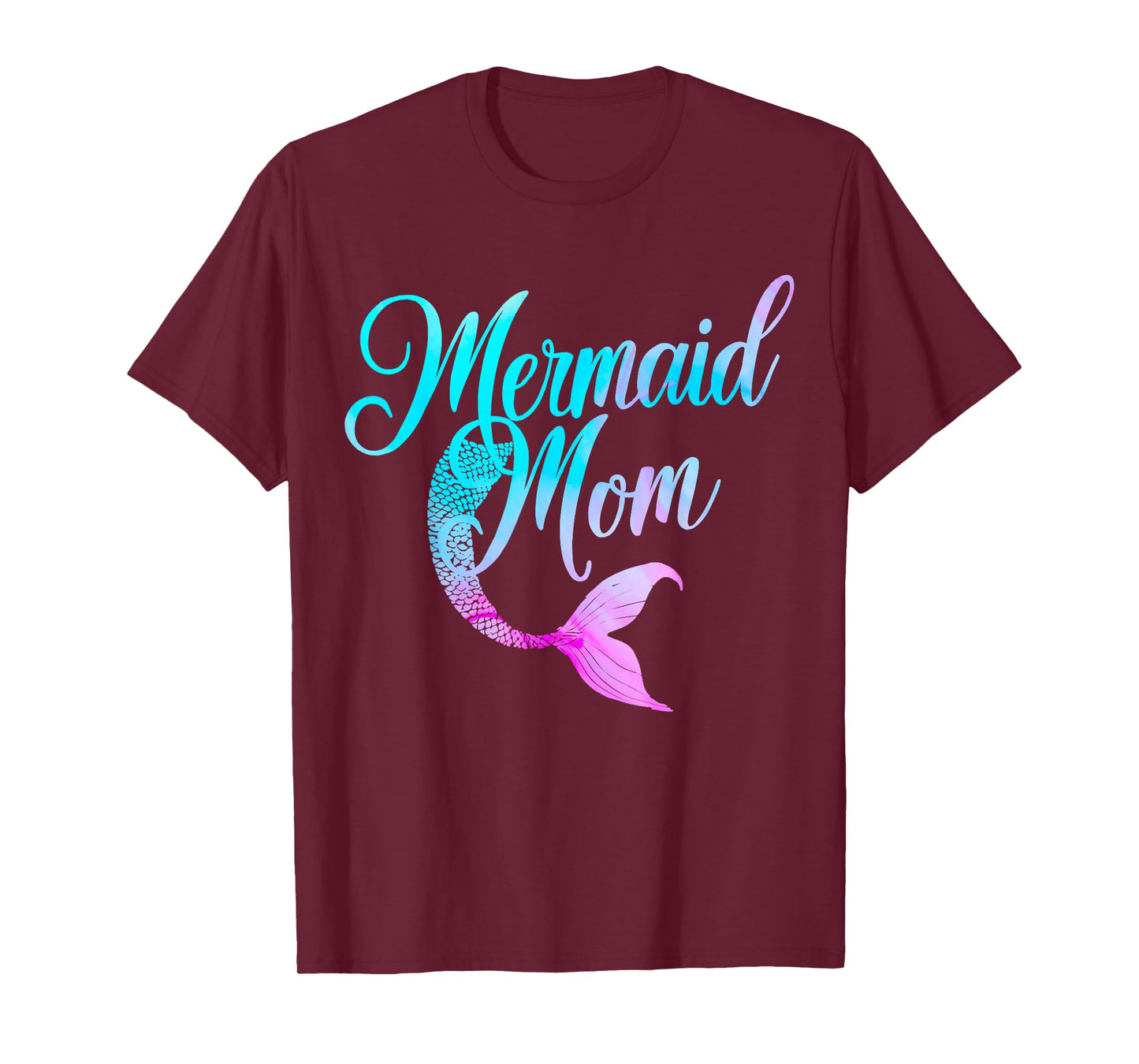 Mermaid Birthday Party Mermaid Mom T-Shirt