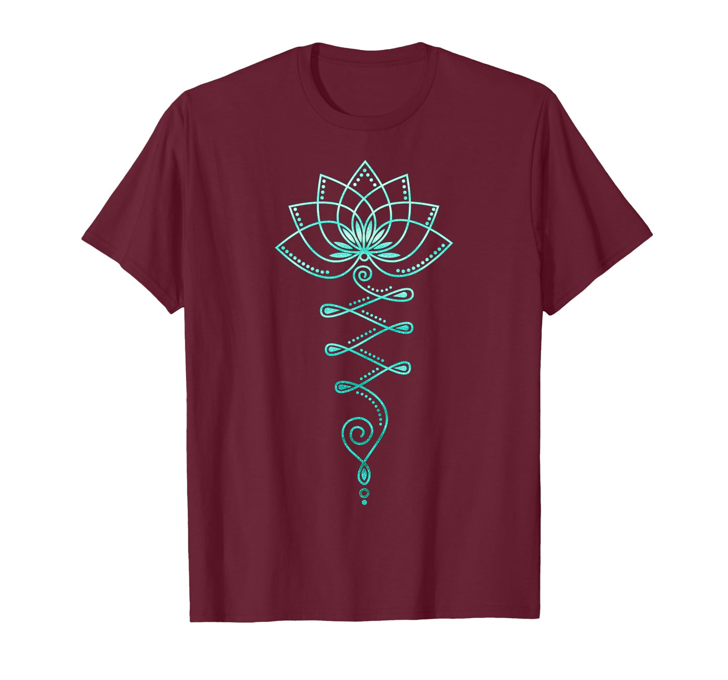 Lotus Flower, Unalome, Yoga, Meditation, Zen, Buddhism T-Shirt