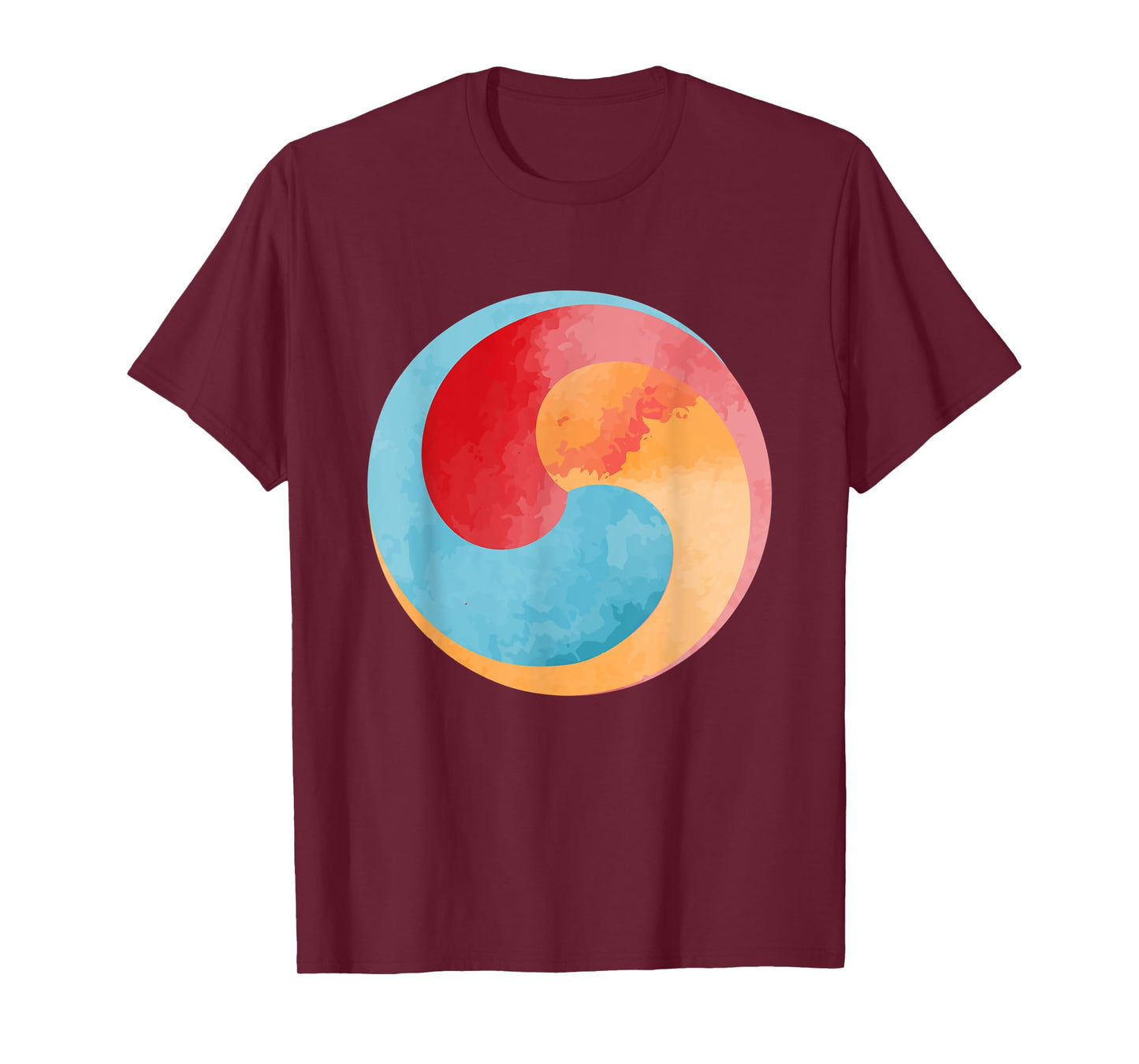 Zen Gankyil Symbol Wheel of Joy Bon Tibeten Buddhist T-Shirt