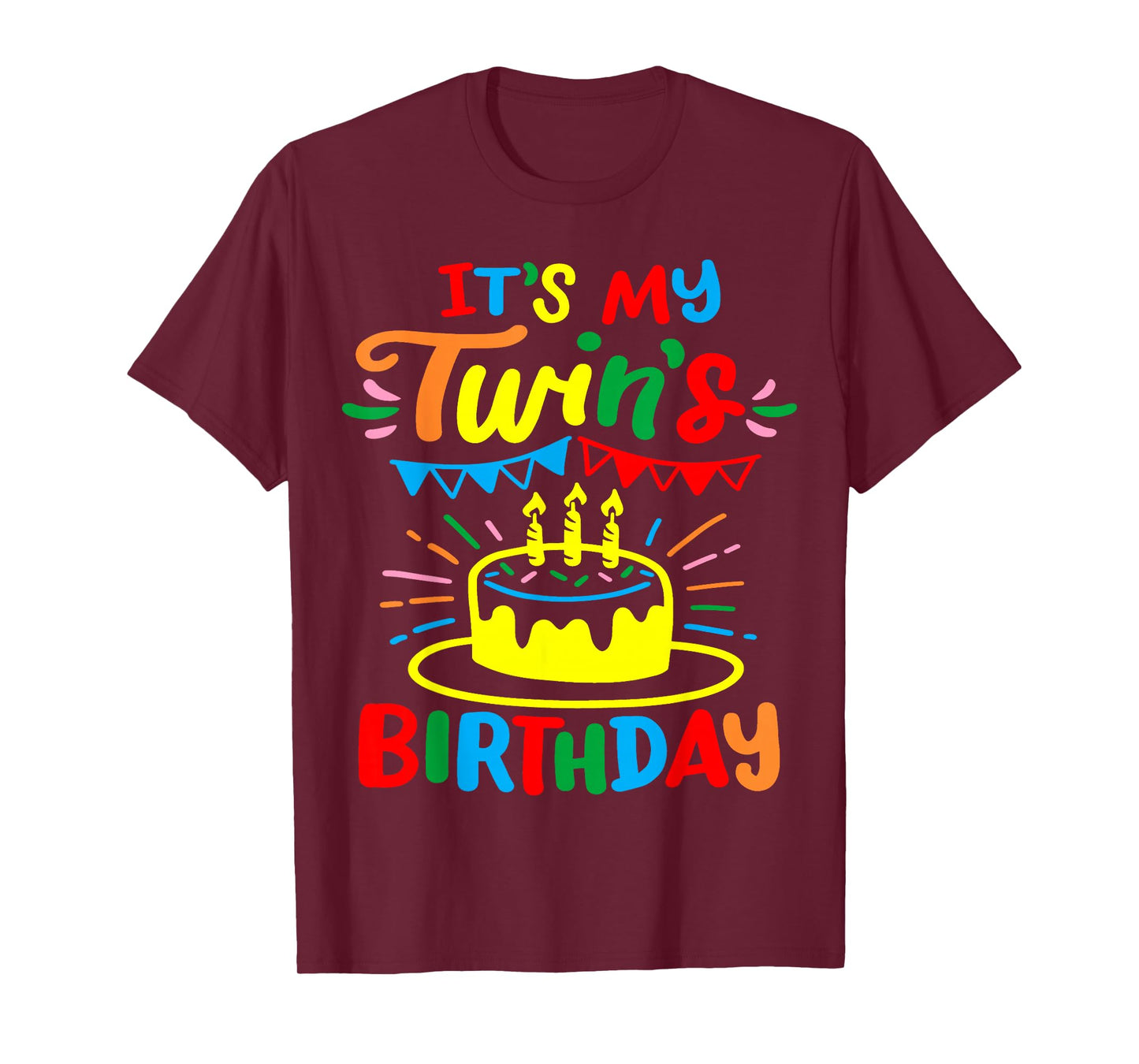 Twins Twin Birthday T-Shirt