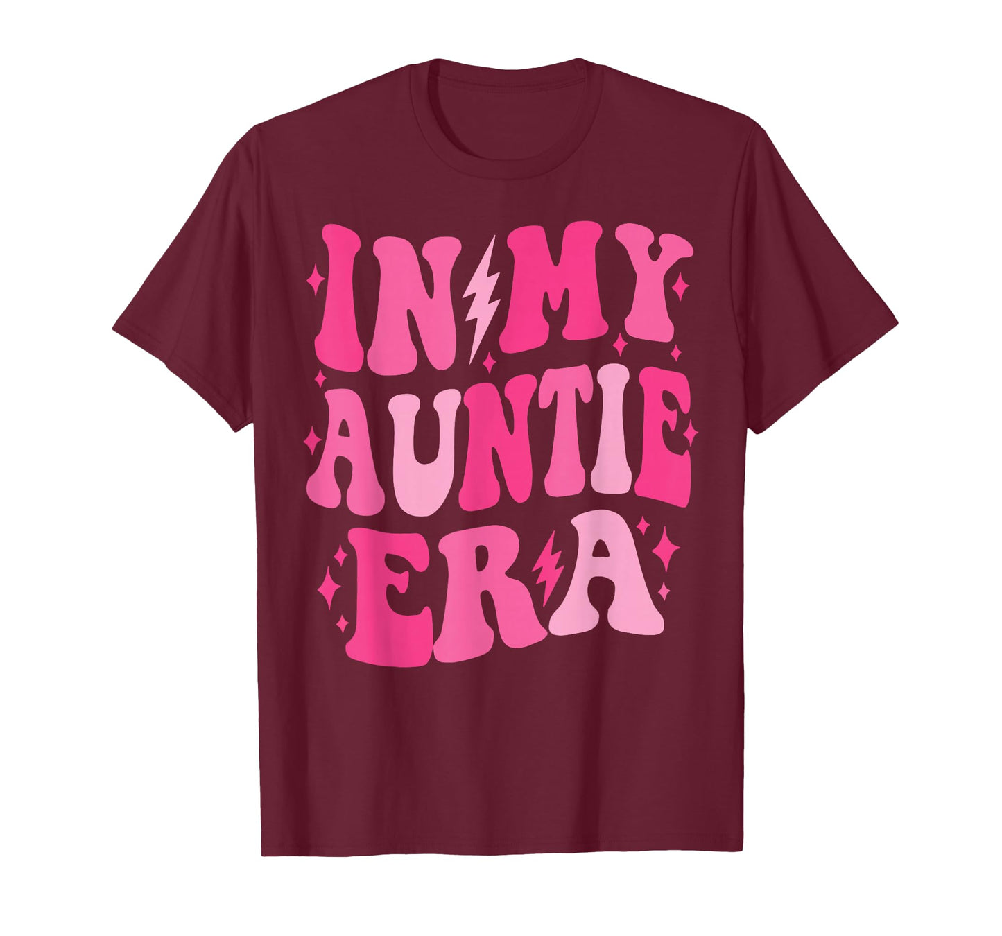In My Auntie Era Shirt Women Aunt Era Mother's Day T-Shirt